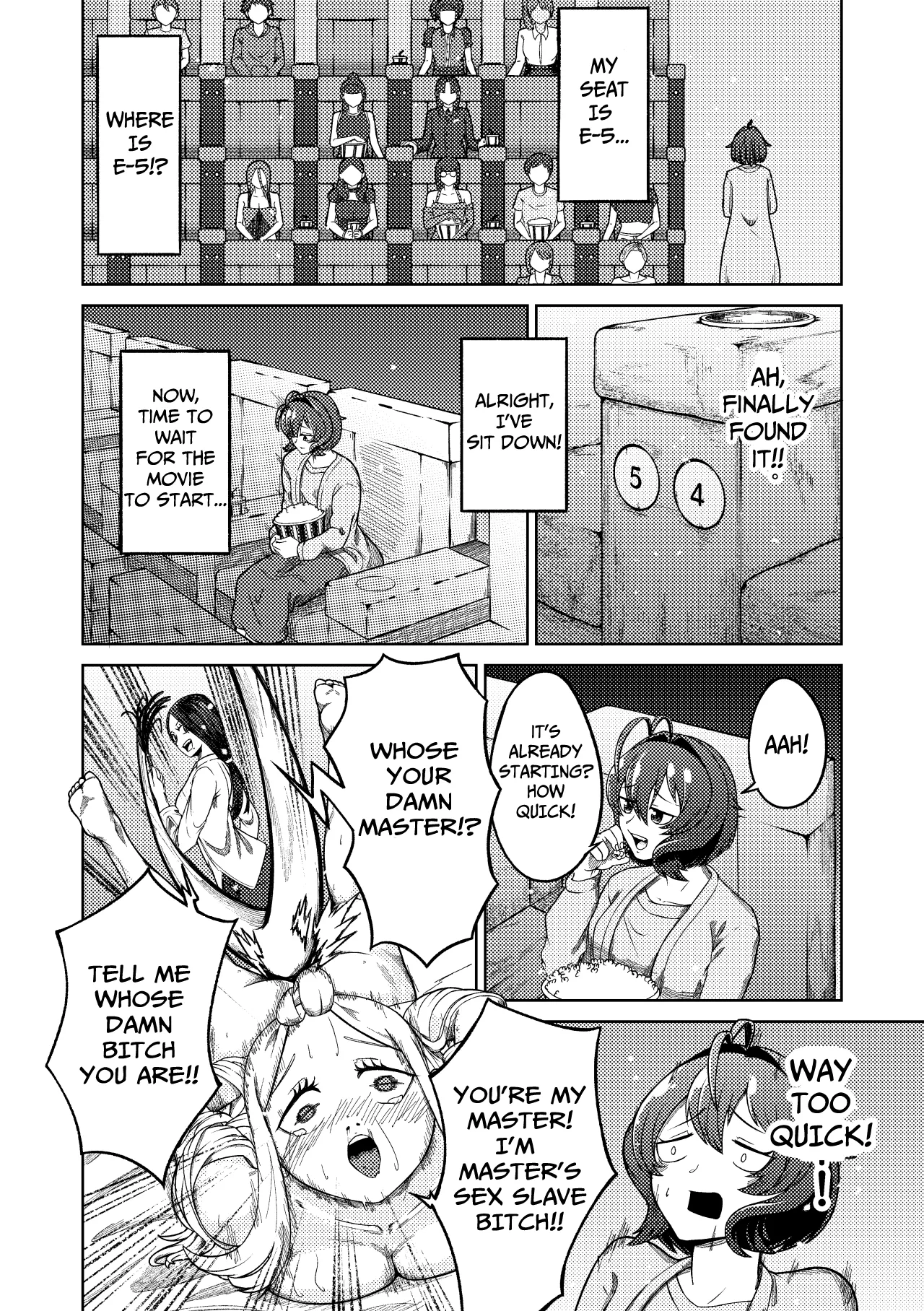 Admiring the Magicial Girl Master and Slave Chapter 1 - page 4
