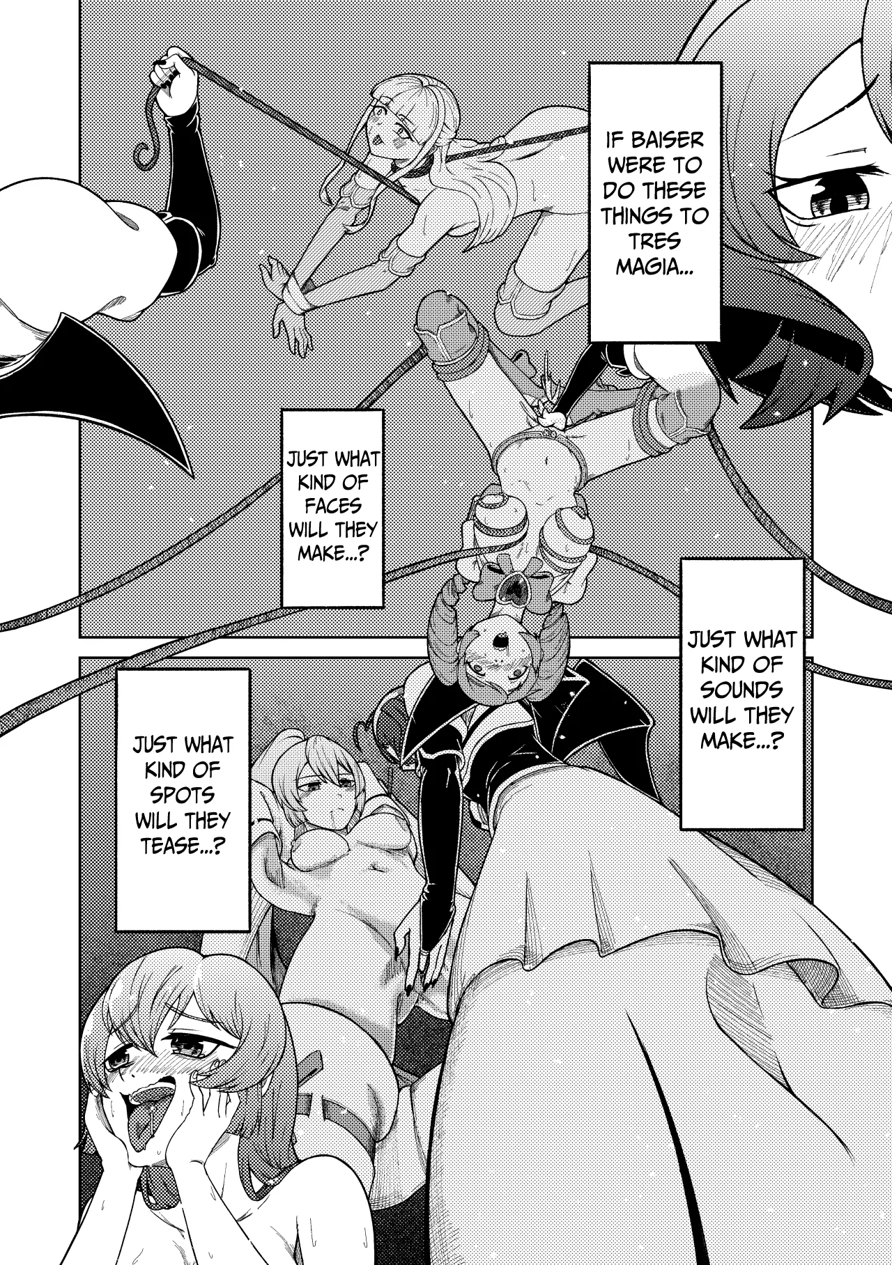 Admiring the Magicial Girl Master and Slave Chapter 1 - page 7