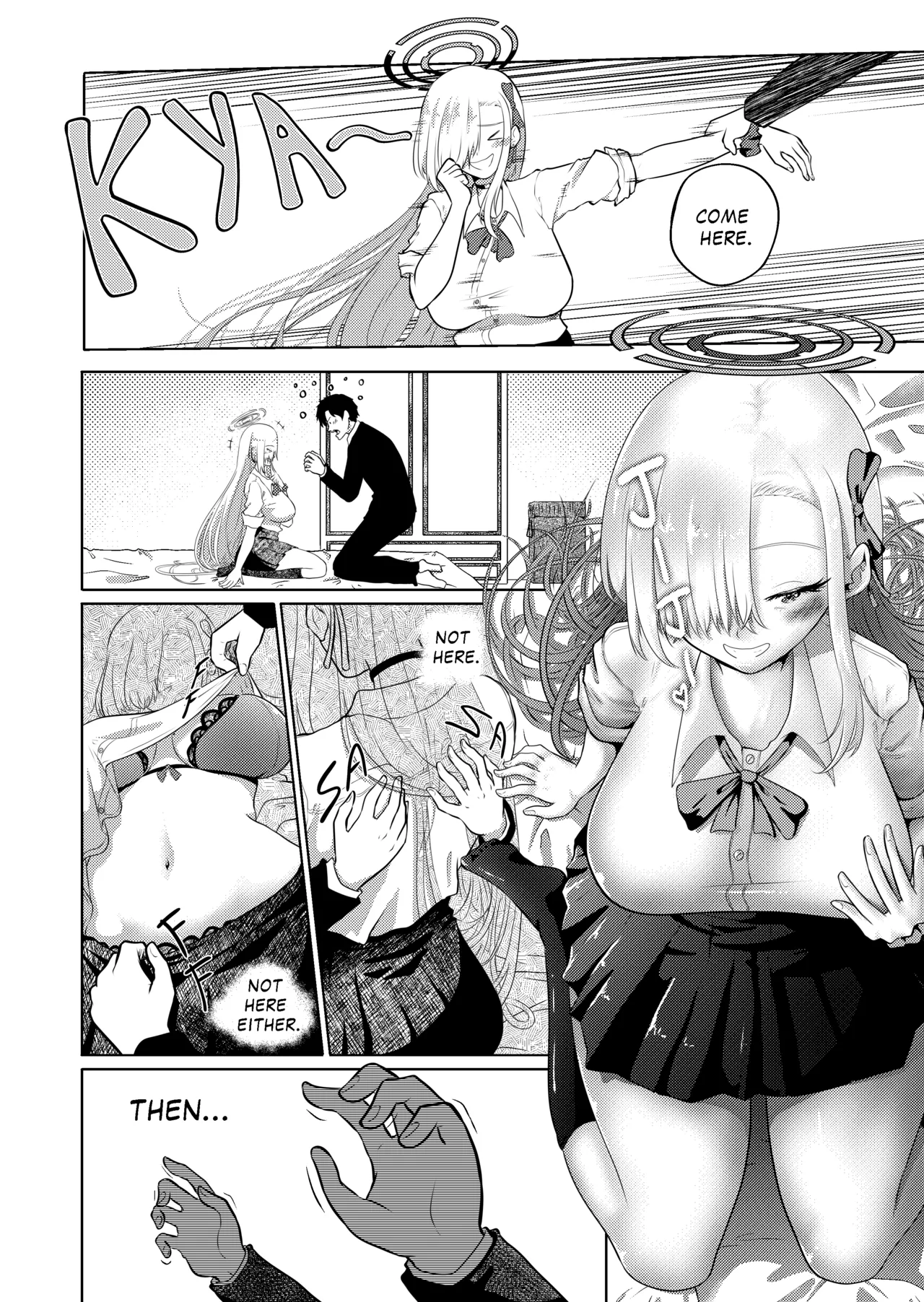 A night alone with Asuna-chan Chapter 1 - page 7