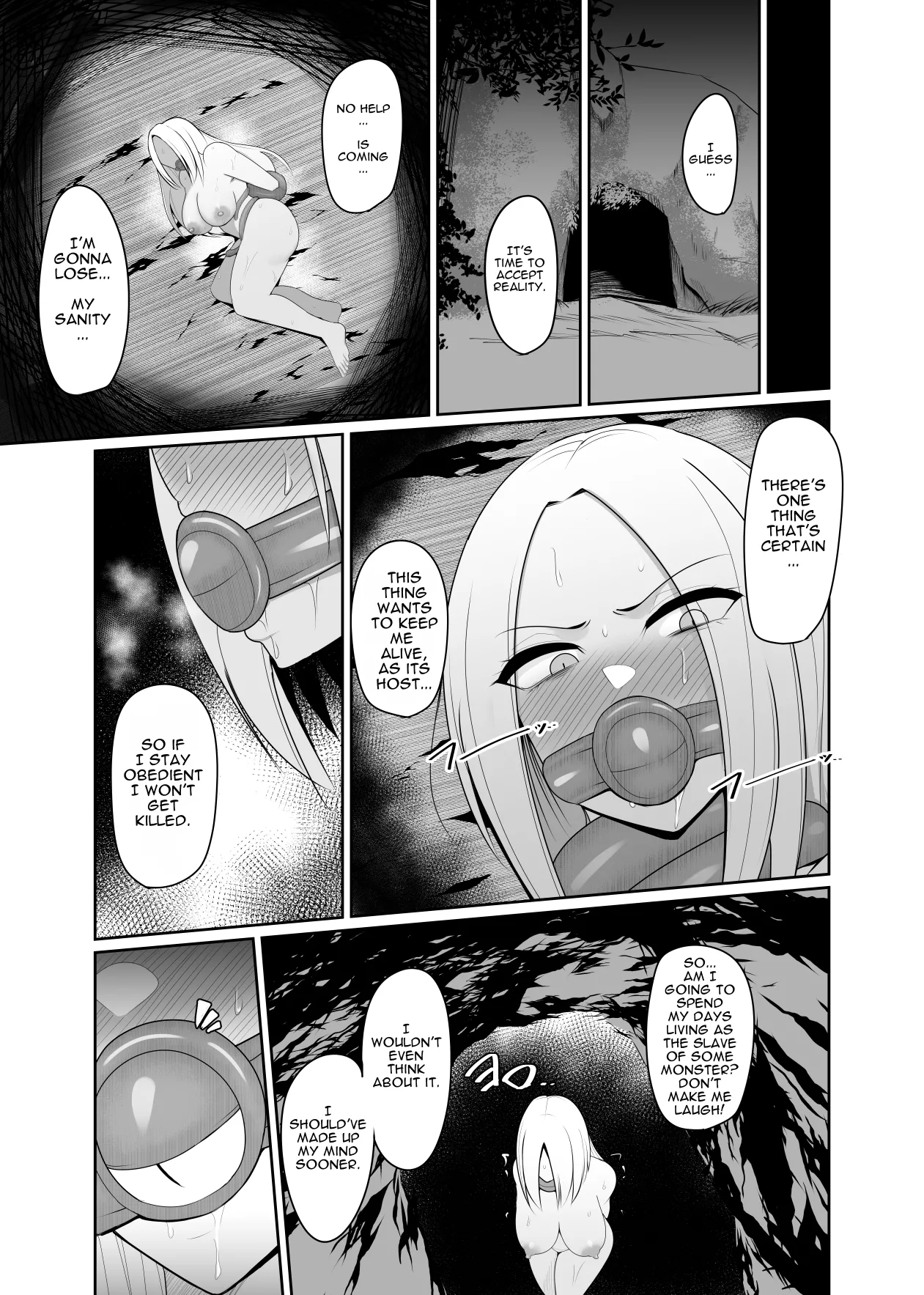 Shokushu Kisei Nasusubenaku Kuppuku Saserreru Onna Majutsushi Chapter 1 - page 20