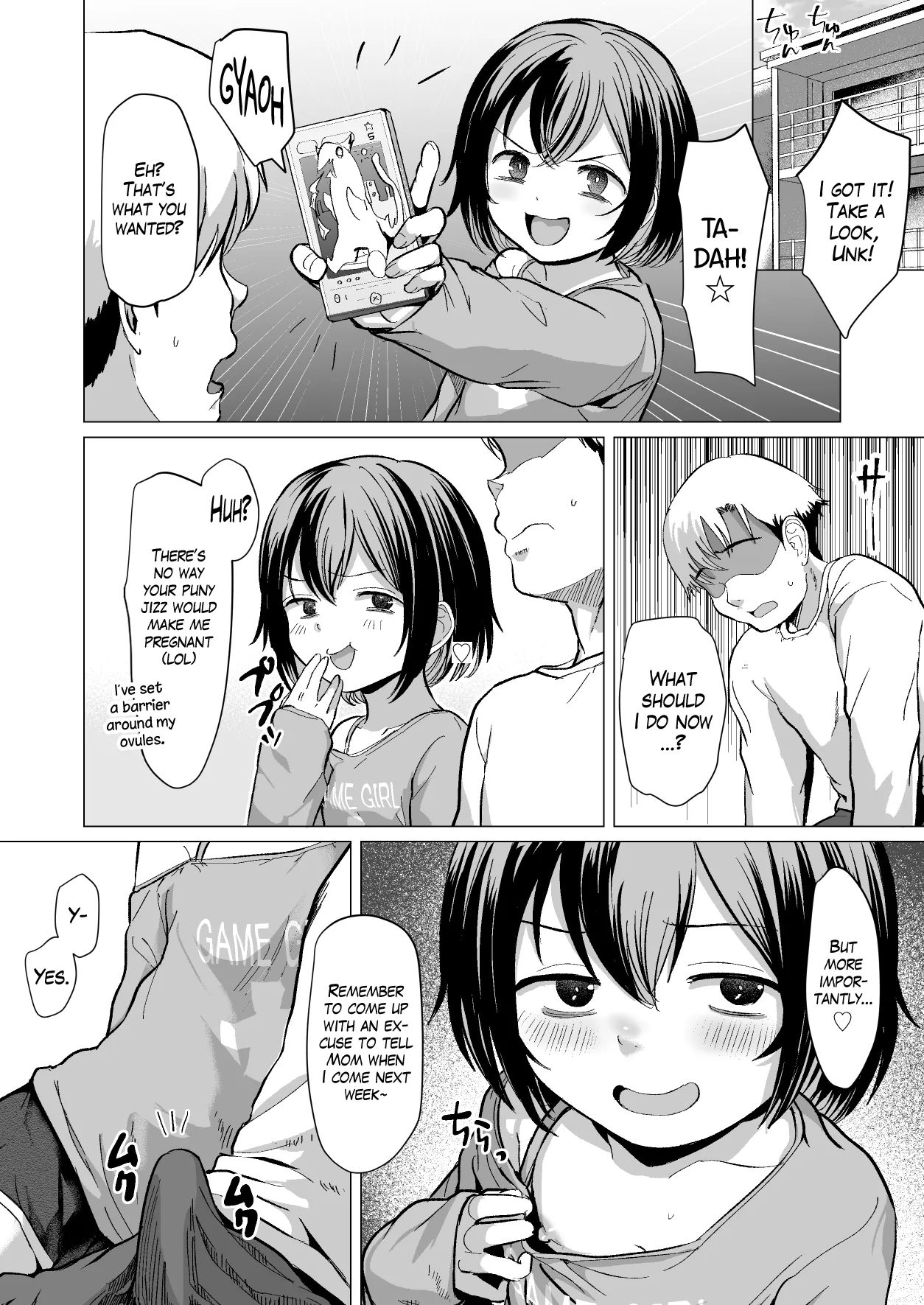 Oji Oji no Zako Chinpo, Carry shite Ageyokka?~Meikko wa Gaming Mesugaki~ Chapter 1 - page 51