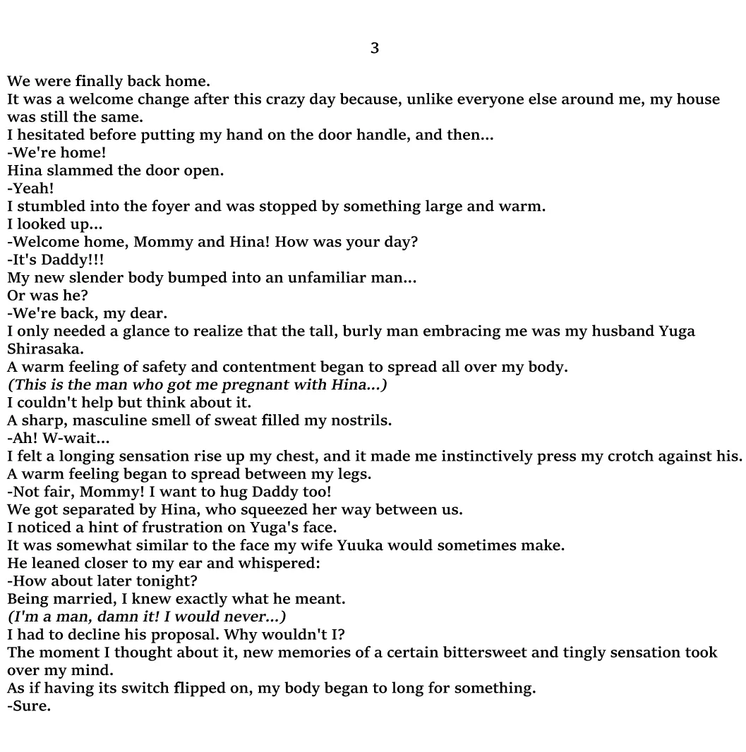 A Story About Father and Son Whose Lives Were Changed by a Magical TS Train Chapter 1 - page 6