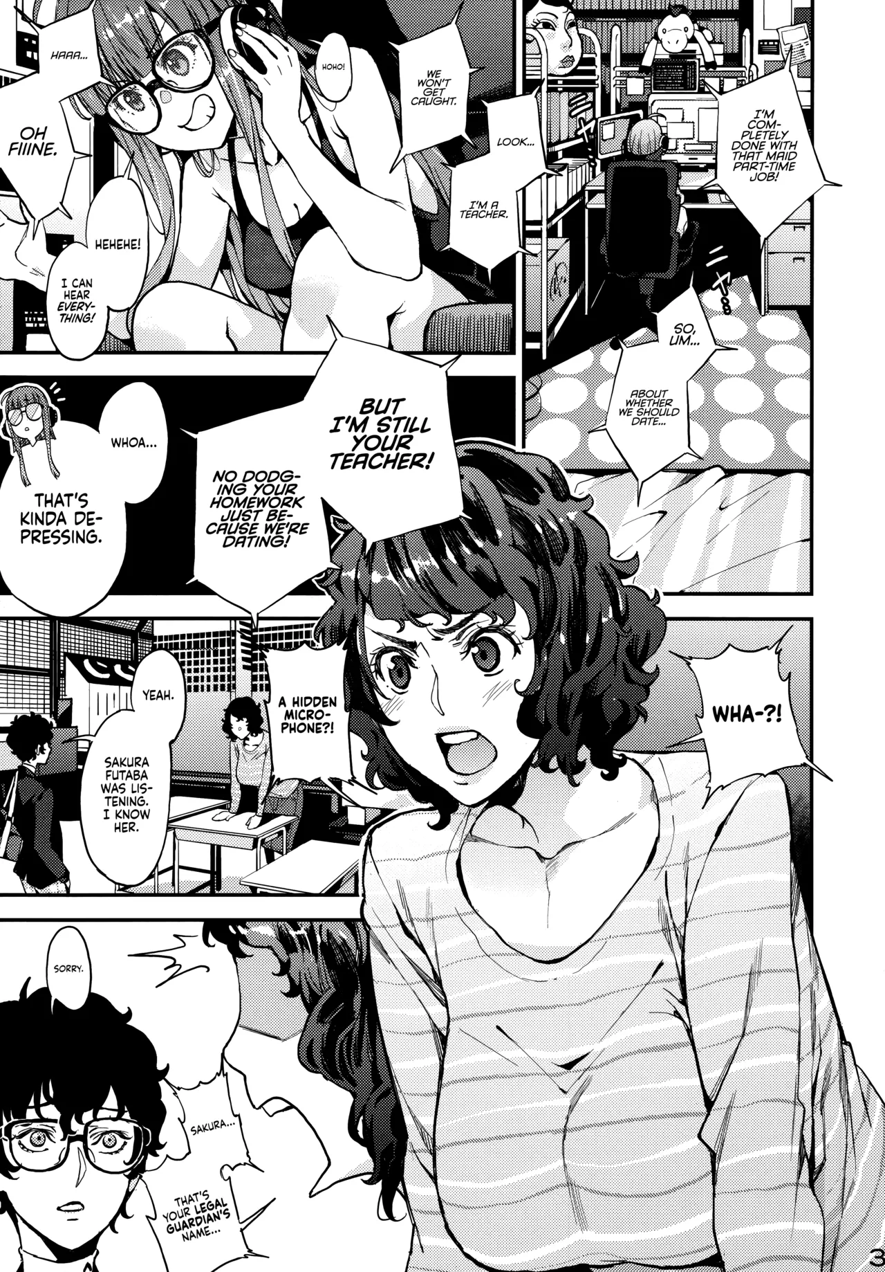 Kawakami Sensei to Futaba no Himitsu Kojin Jugyou Chapter 1 - page 5
