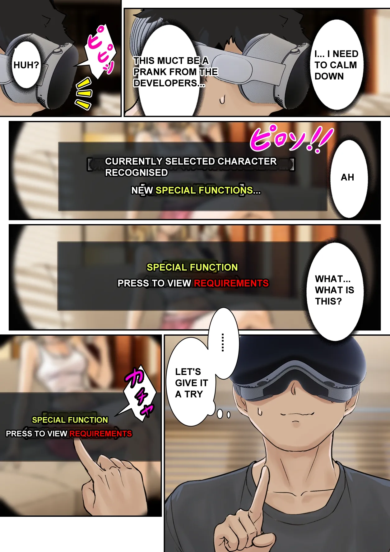 My AR glasses can see various stats about my foster sister?! Chapter 1 - page 11