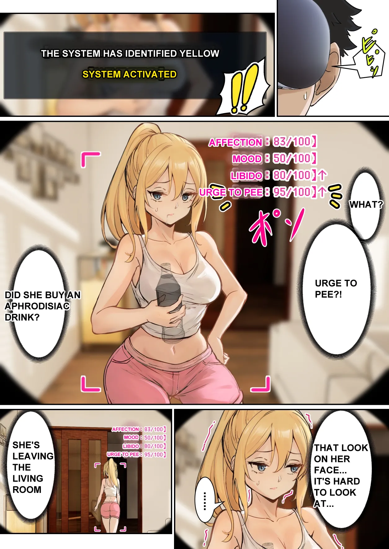 My AR glasses can see various stats about my foster sister?! Chapter 1 - page 14