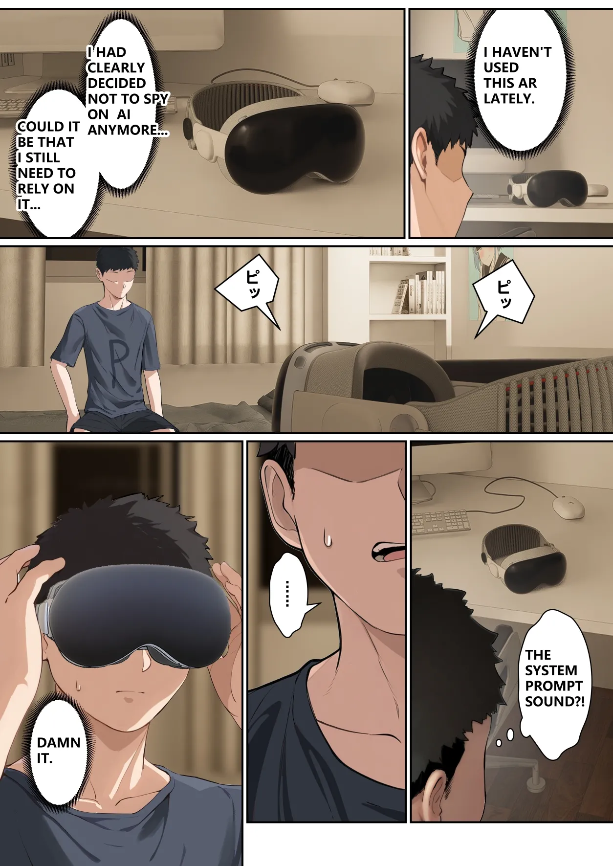 My AR glasses can see various stats about my foster sister?! Chapter 1 - page 140