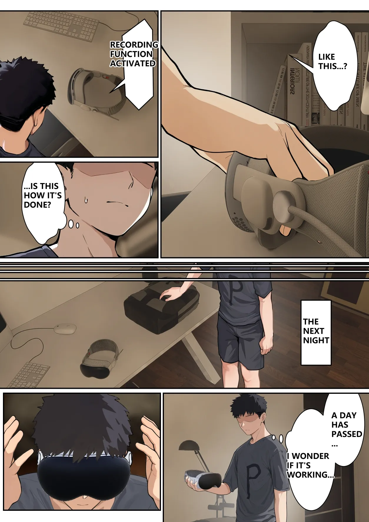 My AR glasses can see various stats about my foster sister?! Chapter 1 - page 142