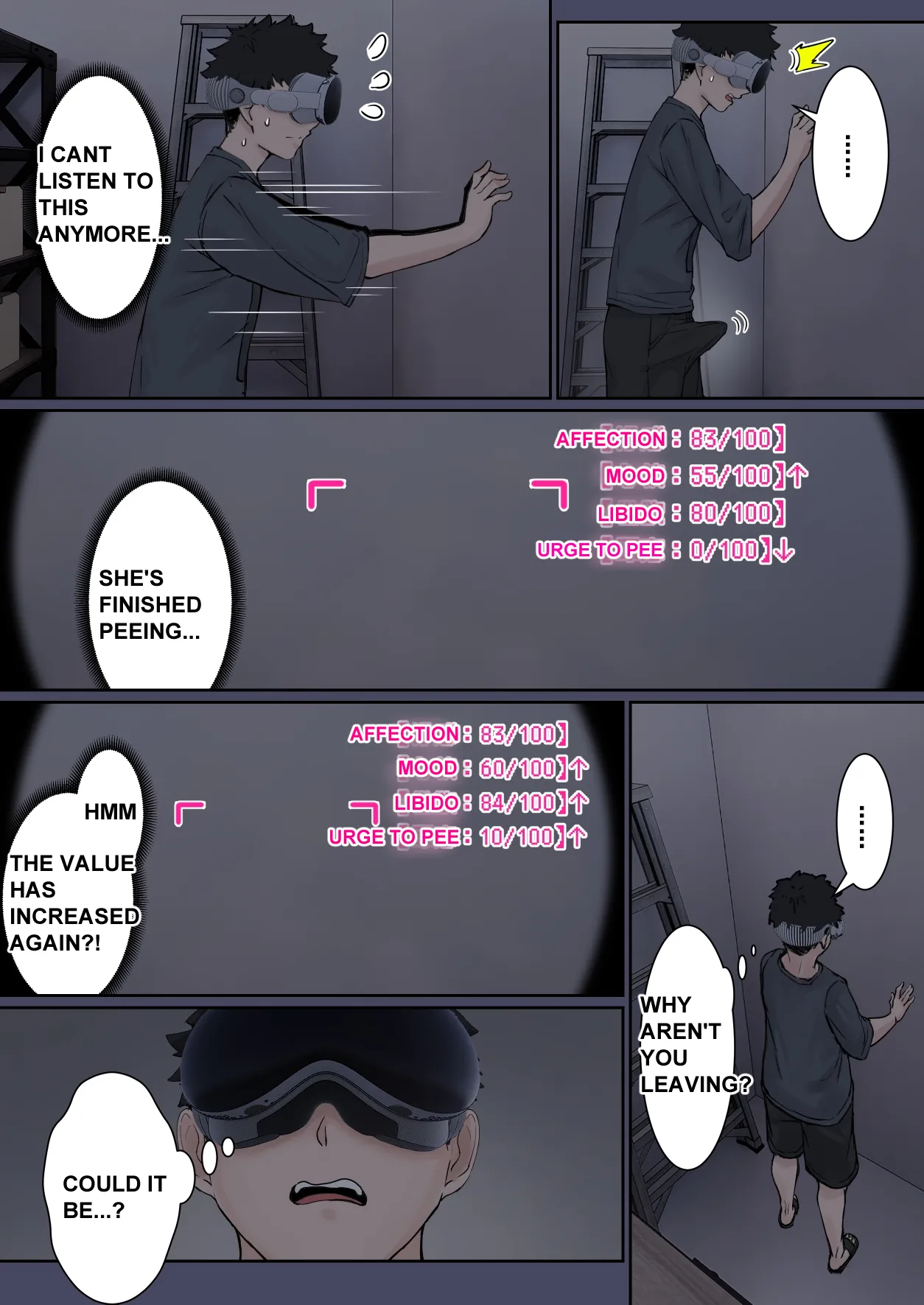 My AR glasses can see various stats about my foster sister?! Chapter 1 - page 18