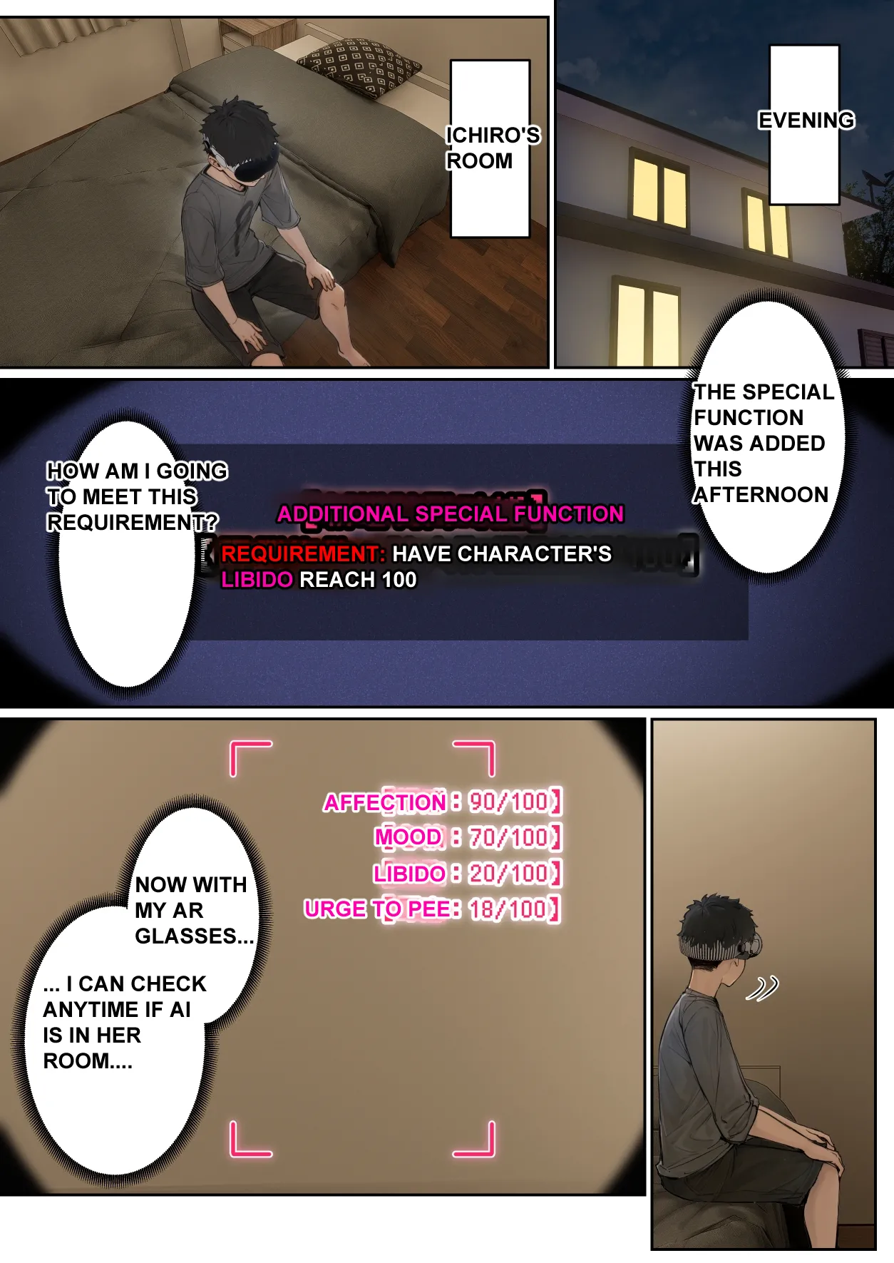 My AR glasses can see various stats about my foster sister?! Chapter 1 - page 29