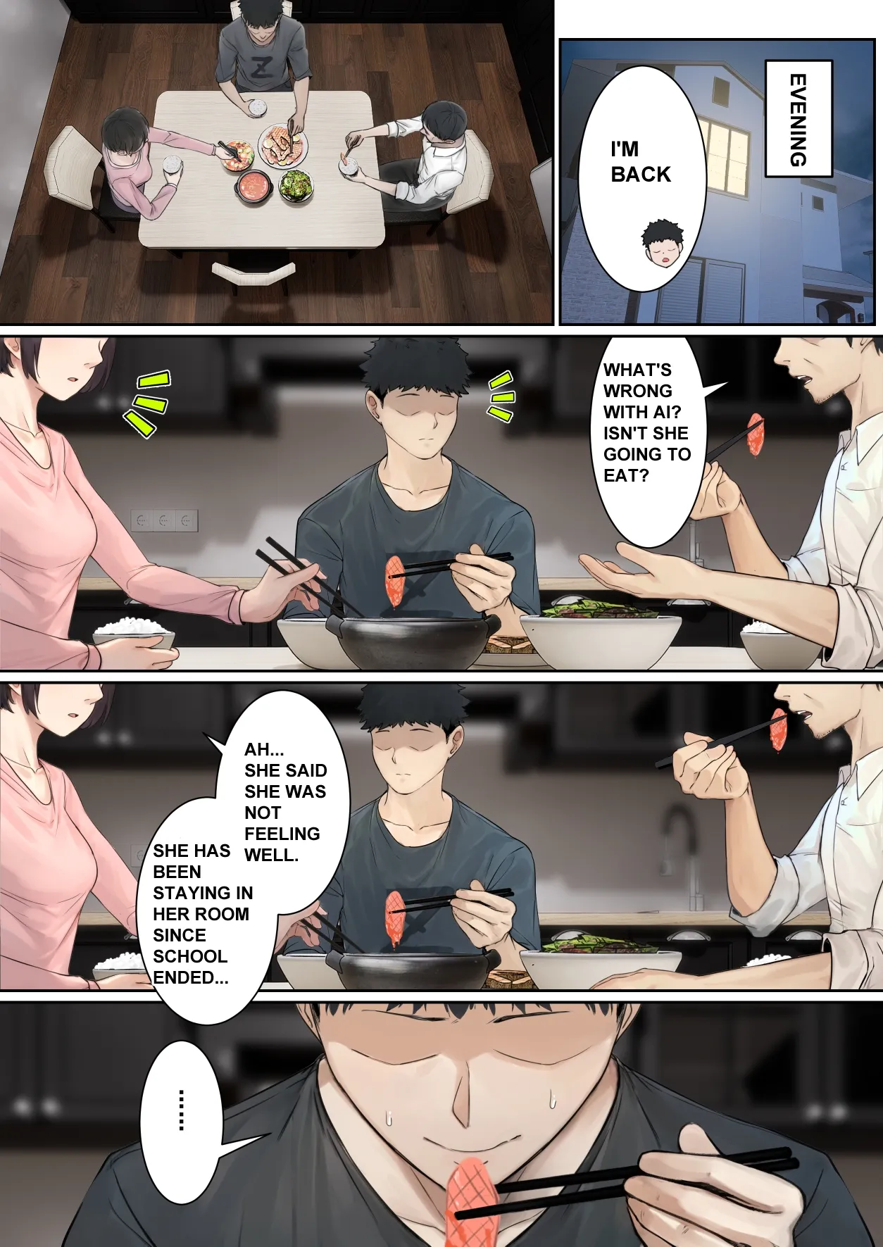 My AR glasses can see various stats about my foster sister?! Chapter 1 - page 34