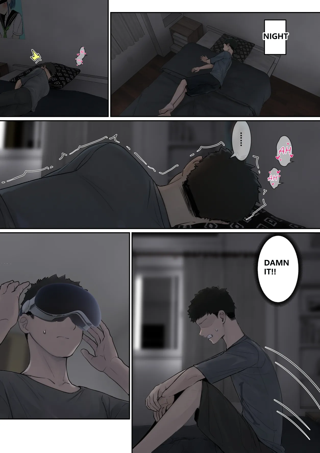 My AR glasses can see various stats about my foster sister?! Chapter 1 - page 56