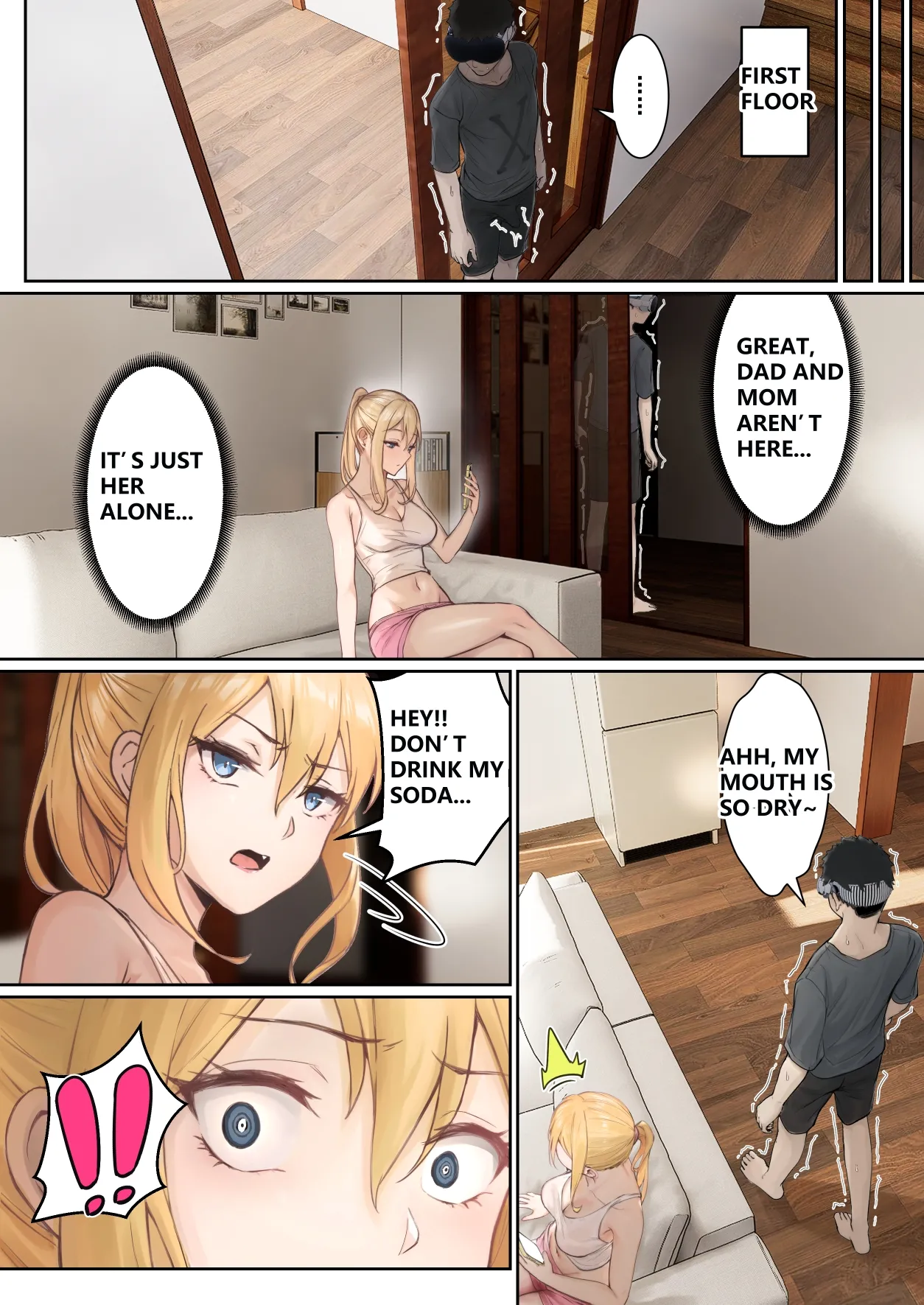 My AR glasses can see various stats about my foster sister?! Chapter 1 - page 61
