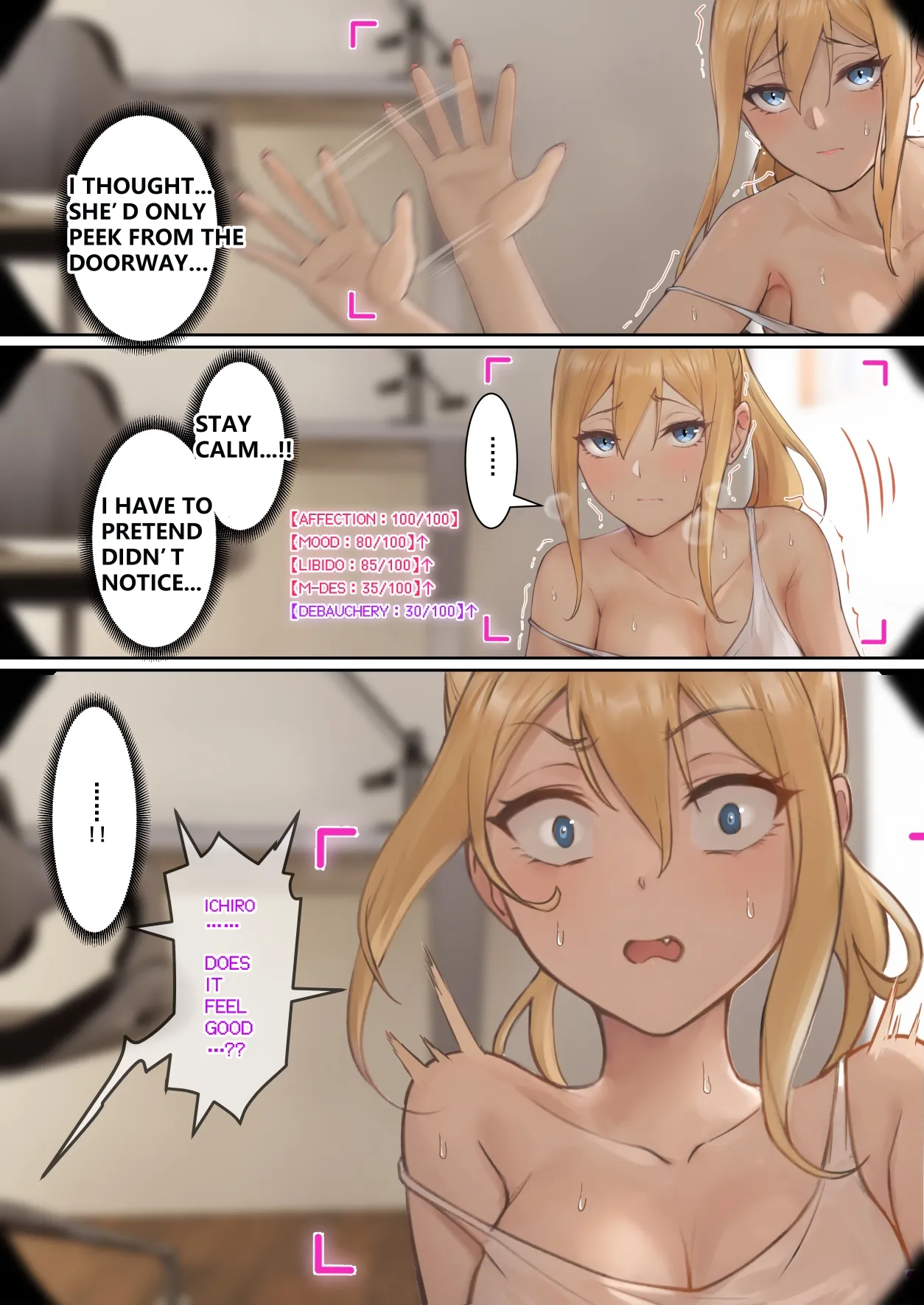 My AR glasses can see various stats about my foster sister?! Chapter 1 - page 70