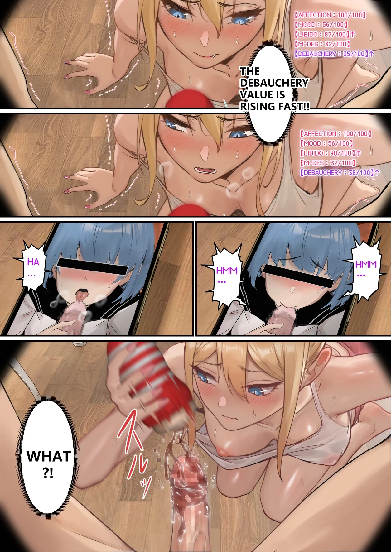 My AR glasses can see various stats about my foster sister?! Chapter 1 - page 72