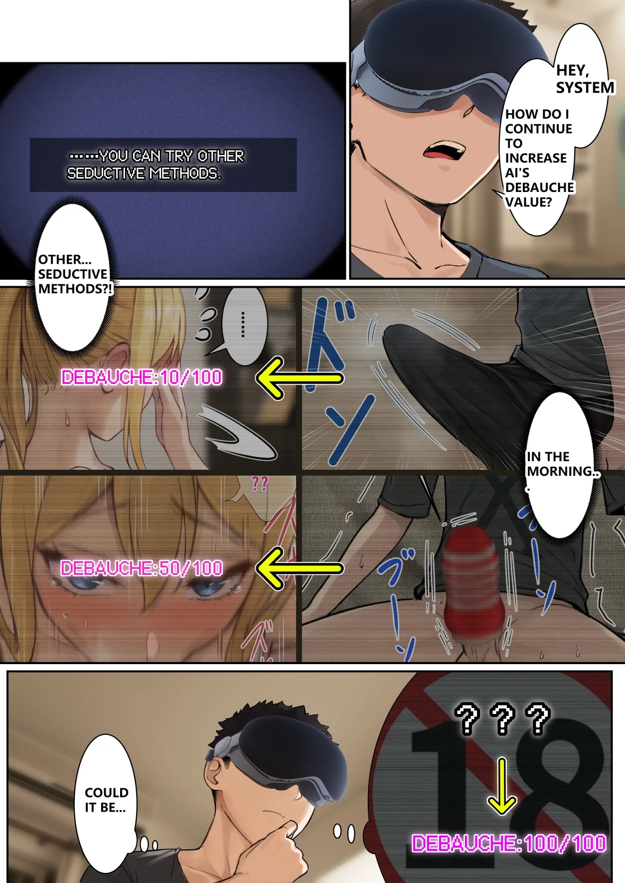 My AR glasses can see various stats about my foster sister?! Chapter 1 - page 89