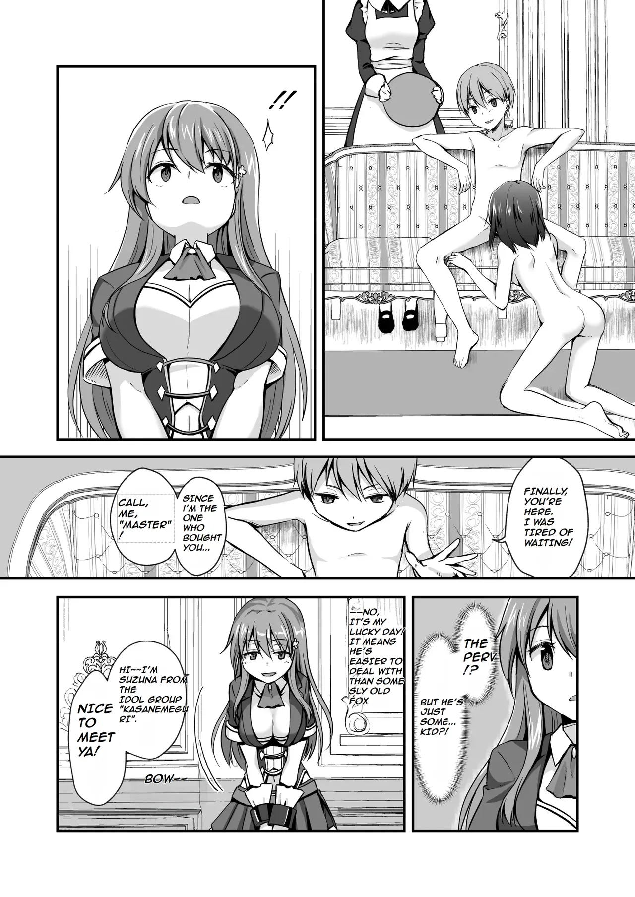 The Story Of A Highschool Idol Girl Getting Put In Her Place By A Shota ~~ X-sai Joshikousei Idol o Shota ga Wakaraseru Hon Chapter 1 - page 5