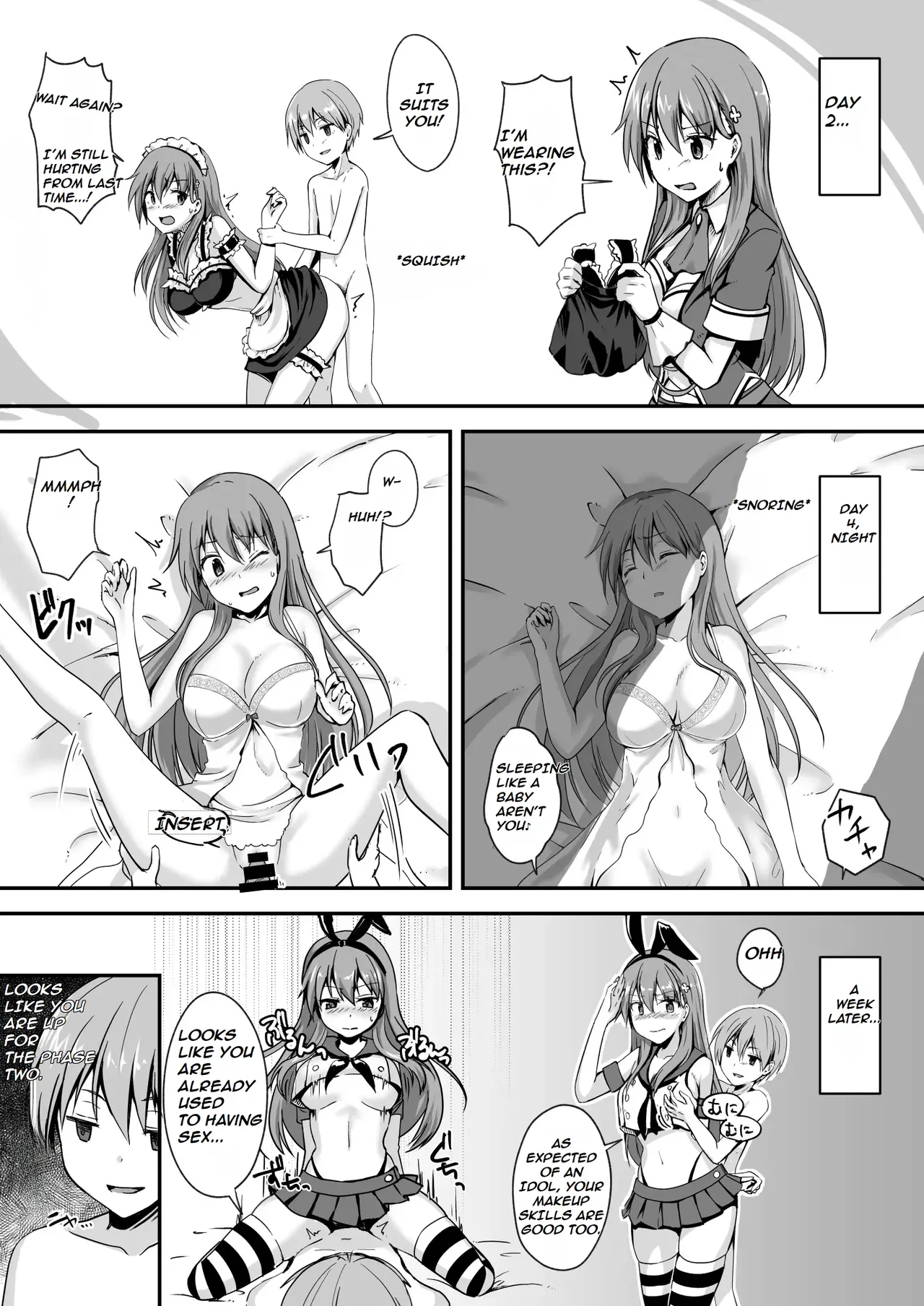 The Story Of A Highschool Idol Girl Getting Put In Her Place By A Shota ~~ X-sai Joshikousei Idol o Shota ga Wakaraseru Hon Chapter 1 - page 9