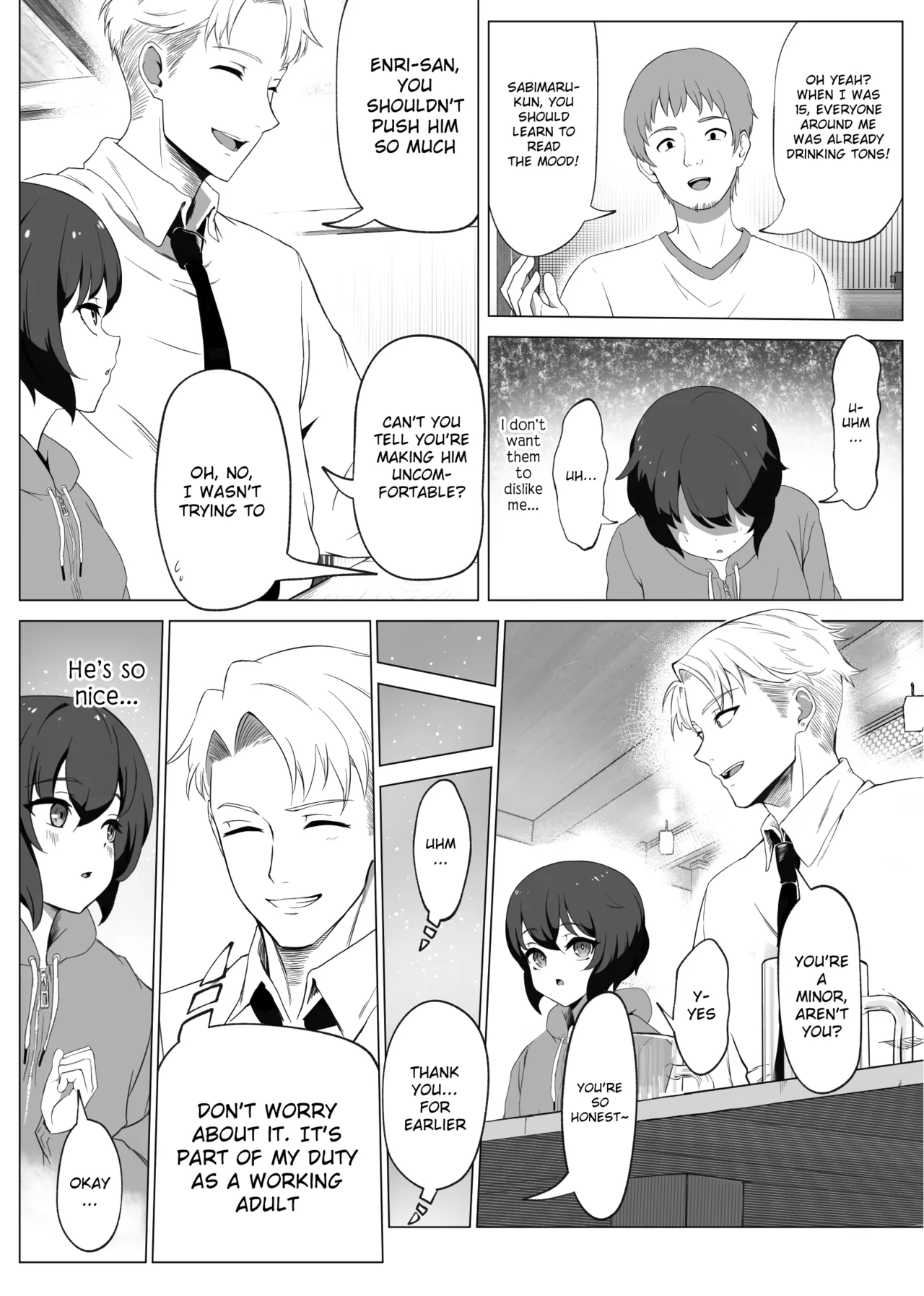 "Hihou" Inkya ga Tomodachi Tsukuri shitara Shujuu Kankei ni Natteta Ken Chapter 1 - page 10