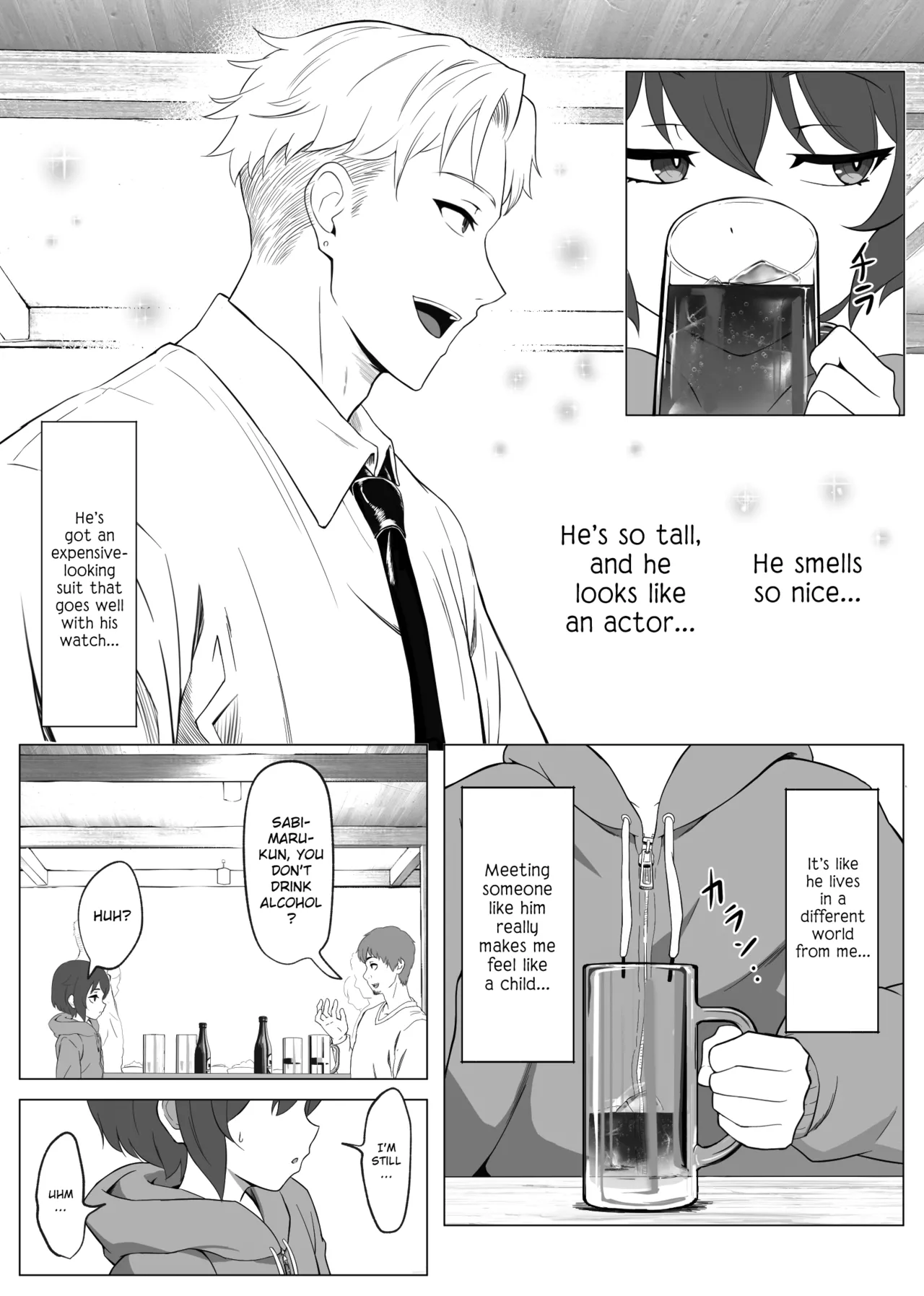 "Hihou" Inkya ga Tomodachi Tsukuri shitara Shujuu Kankei ni Natteta Ken Chapter 1 - page 9