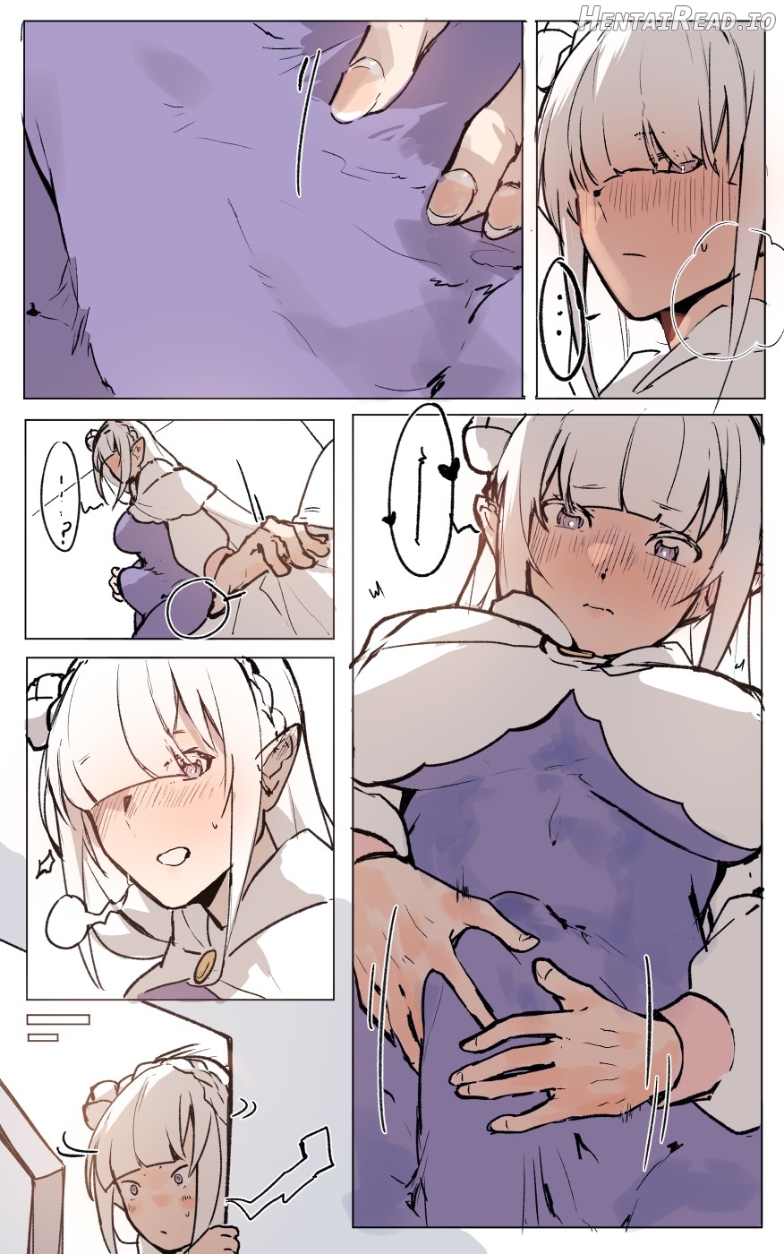 Emilia's trouble at the Watchtower Chapter 1 - page 4