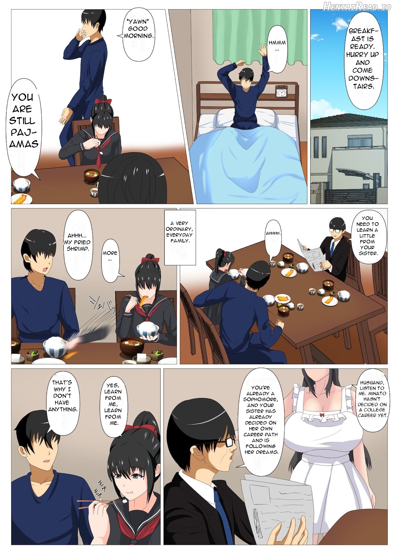 Hadaka no Haha ni Yokujou Shite - Lusting for My Naked Mother Chapter 1 - page 3