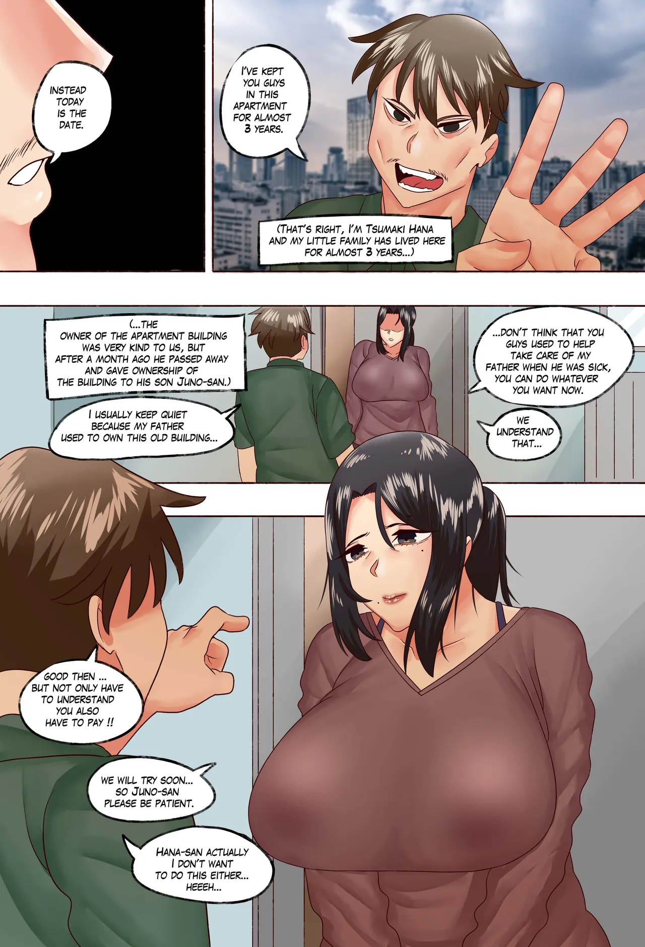 Sinful Mother Tsumaki Hana 1 Chapter 1 - page 4