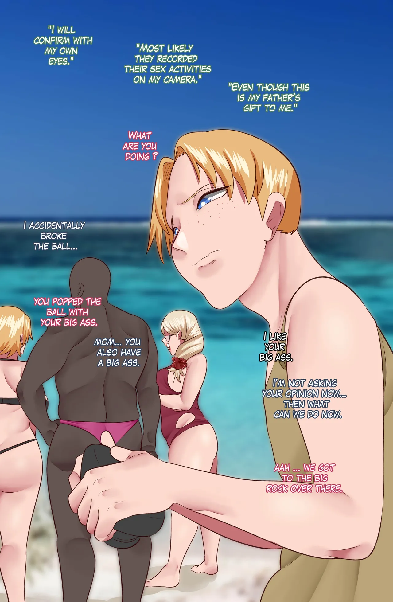 Mom and Grandma NTR Holiday part 1 Chapter 1 - page 14