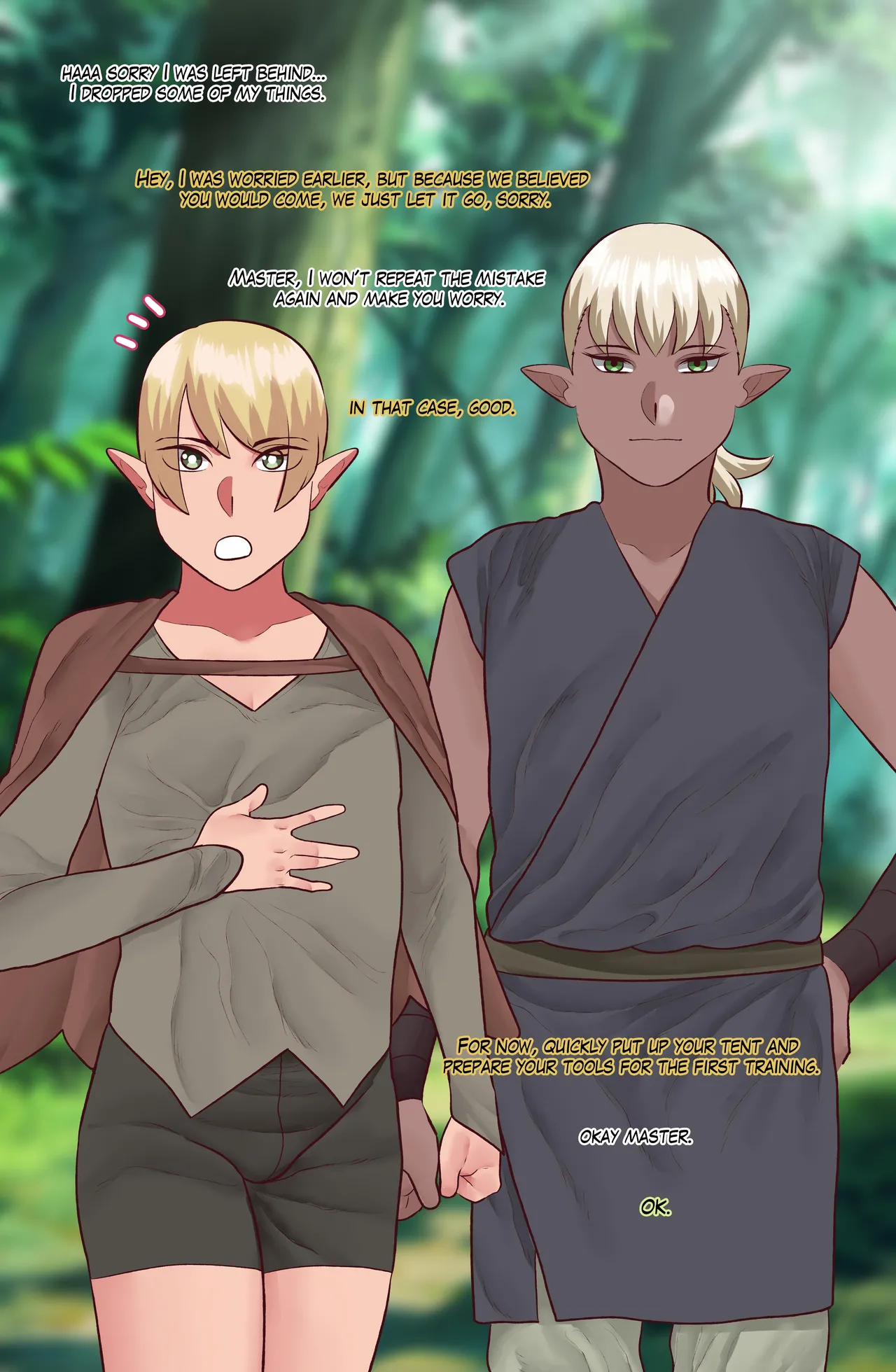 Onegai Elf Sensei Chapter 1 - page 14