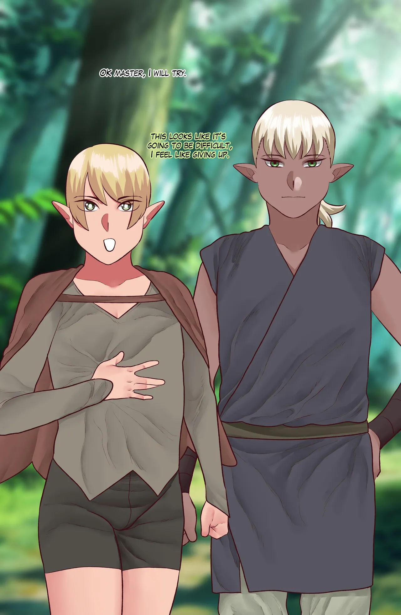 Onegai Elf Sensei Chapter 1 - page 34