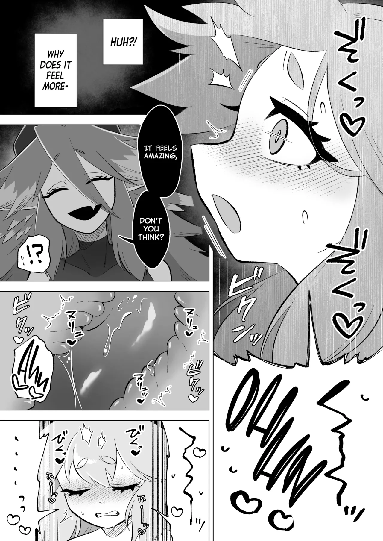 Mahou Shoujo wa Shokushu to Futanari Inma ni Ochiteiku Chapter 1 - page 34