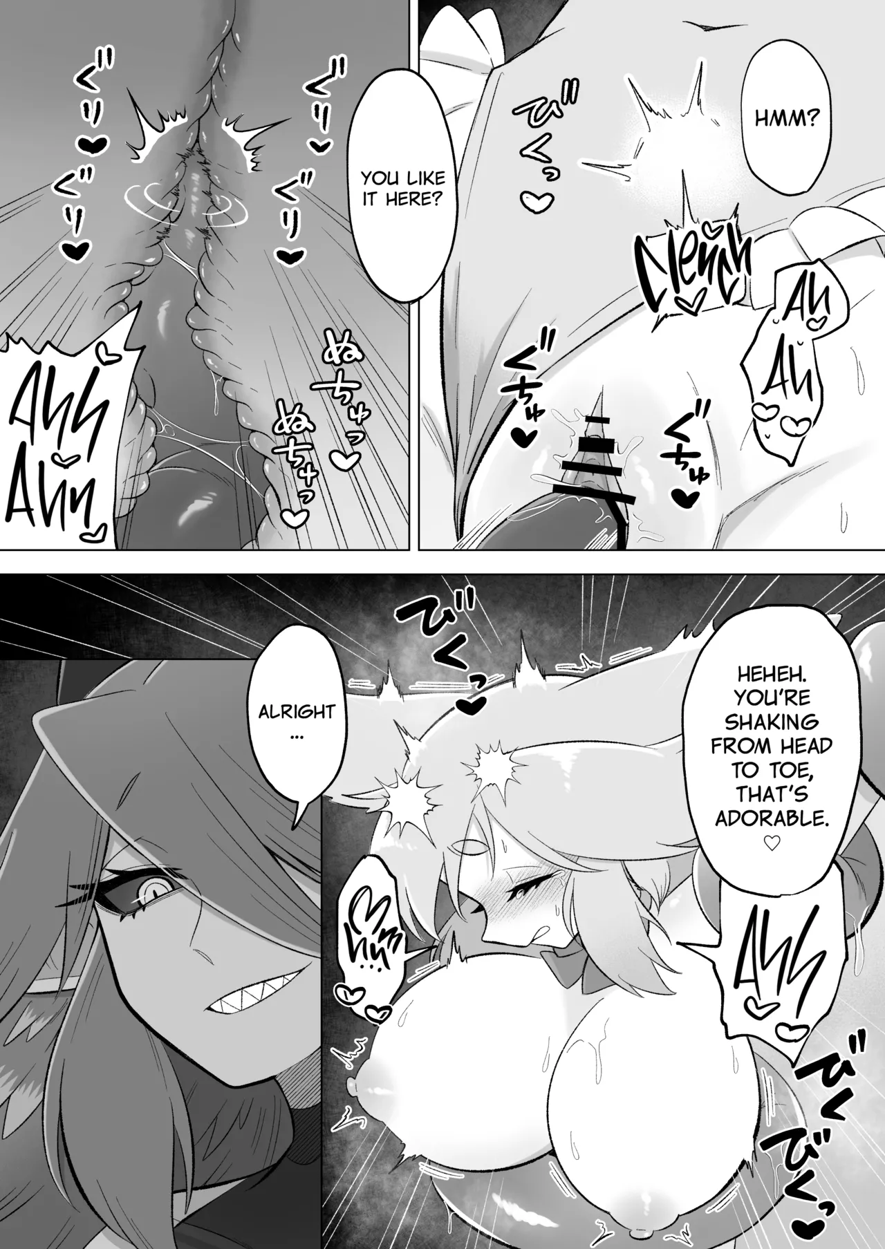 Mahou Shoujo wa Shokushu to Futanari Inma ni Ochiteiku Chapter 1 - page 37
