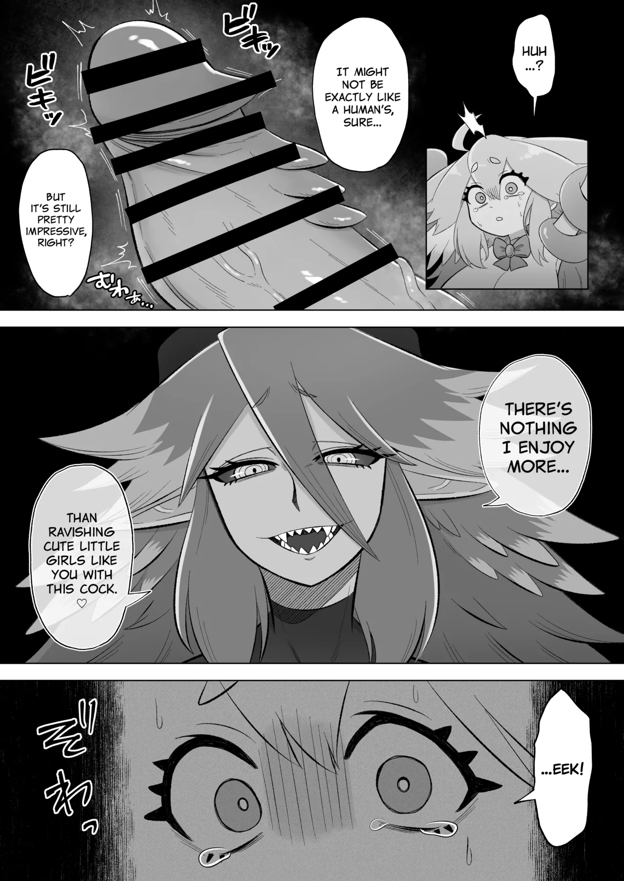 Mahou Shoujo wa Shokushu to Futanari Inma ni Ochiteiku Chapter 1 - page 50