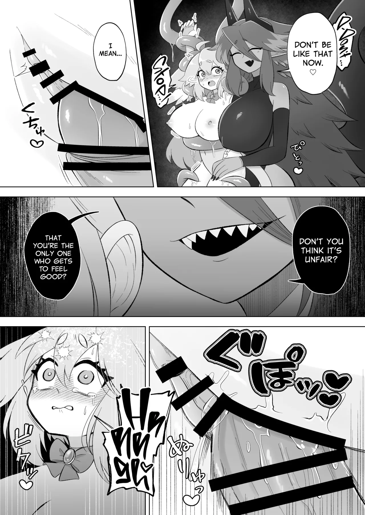 Mahou Shoujo wa Shokushu to Futanari Inma ni Ochiteiku Chapter 1 - page 51