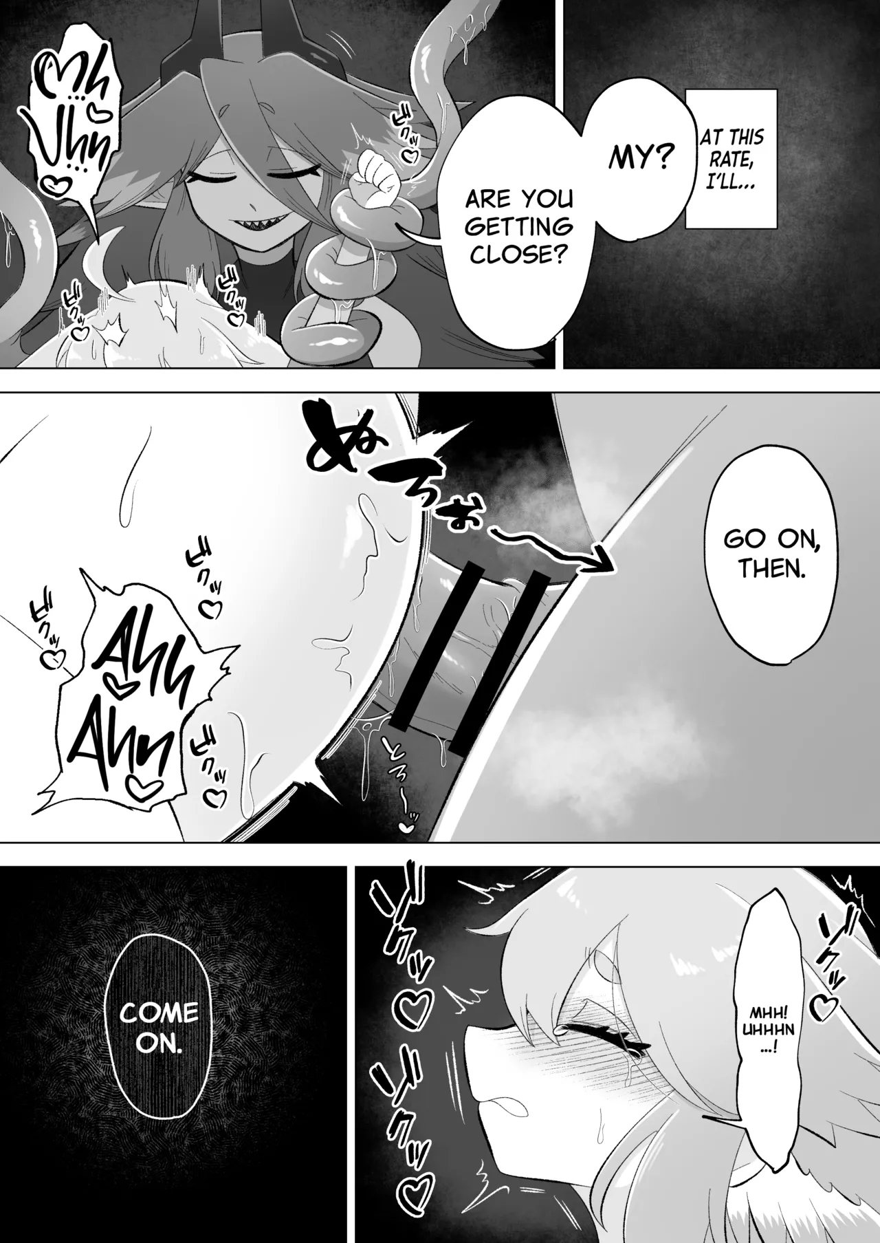 Mahou Shoujo wa Shokushu to Futanari Inma ni Ochiteiku Chapter 1 - page 57