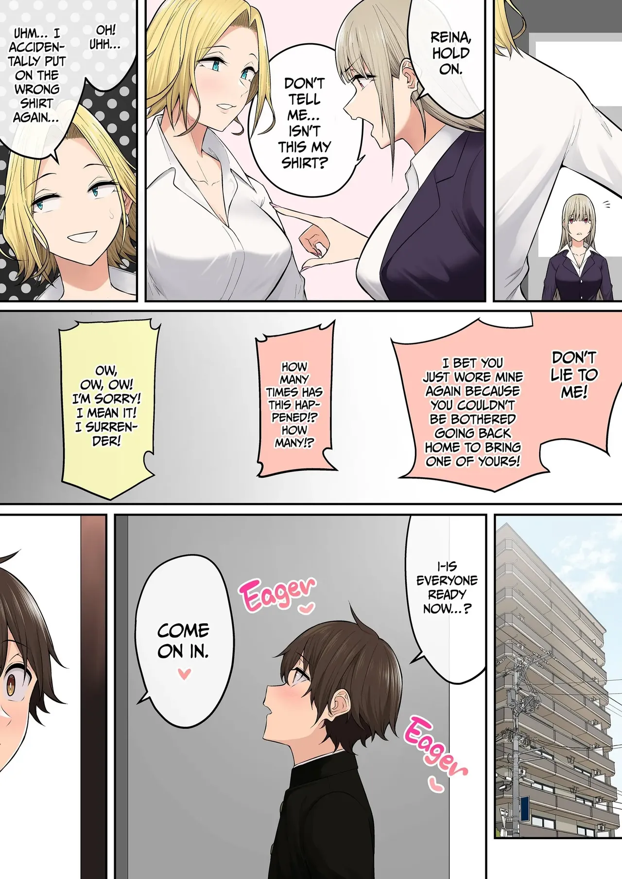 Imaizumi Brings All The Gyarus To His House 1~5 Chapter 1 - page 12