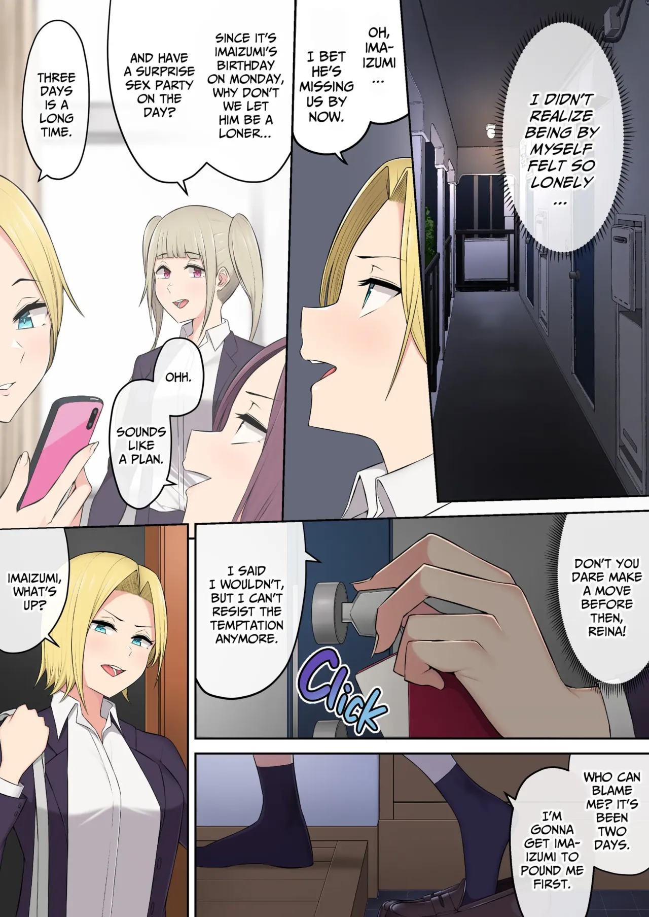 Imaizumi Brings All The Gyarus To His House 6 + Bonus Chapter 1 - page 185