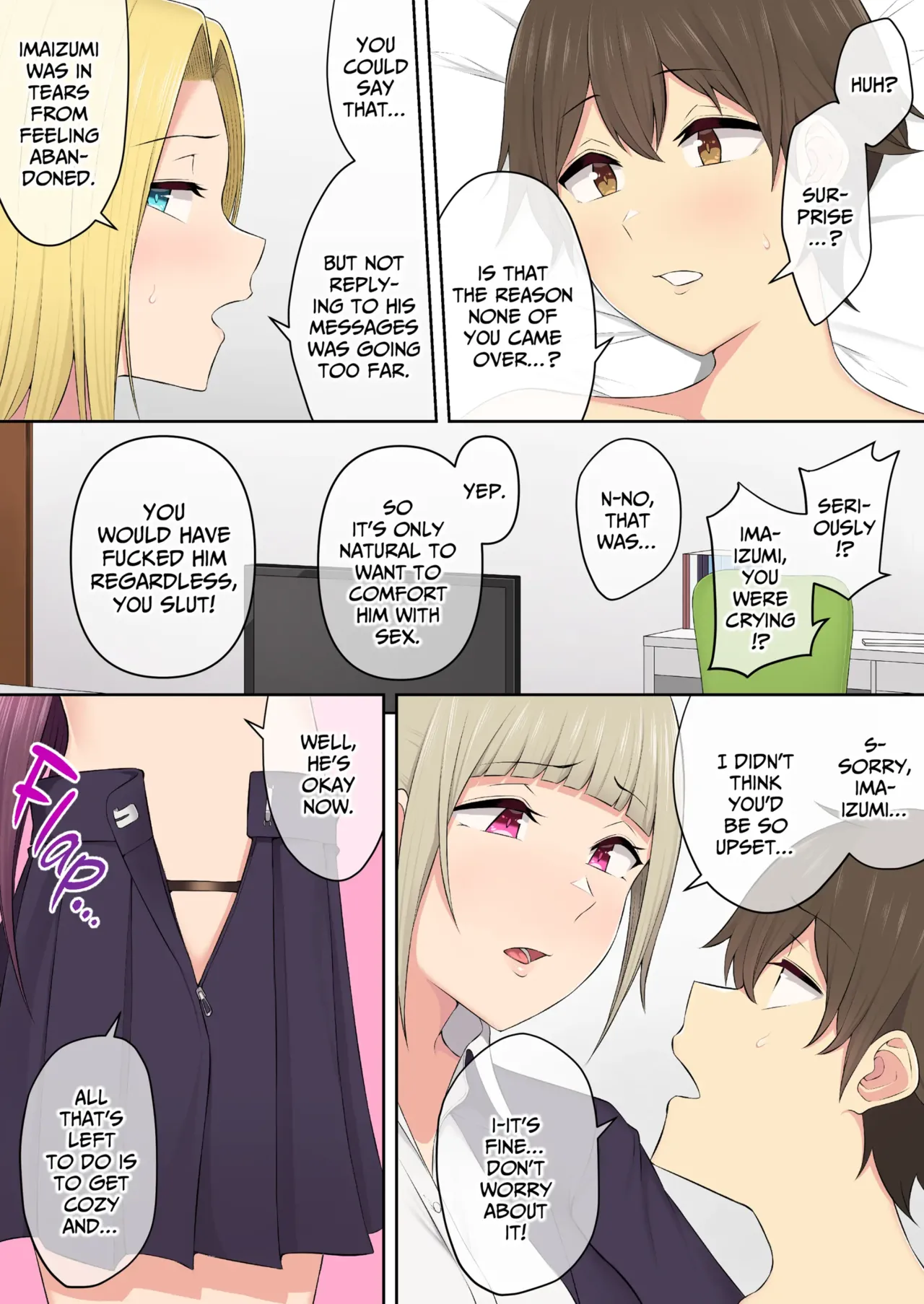 Imaizumi Brings All The Gyarus To His House 6 + Bonus Chapter 1 - page 195