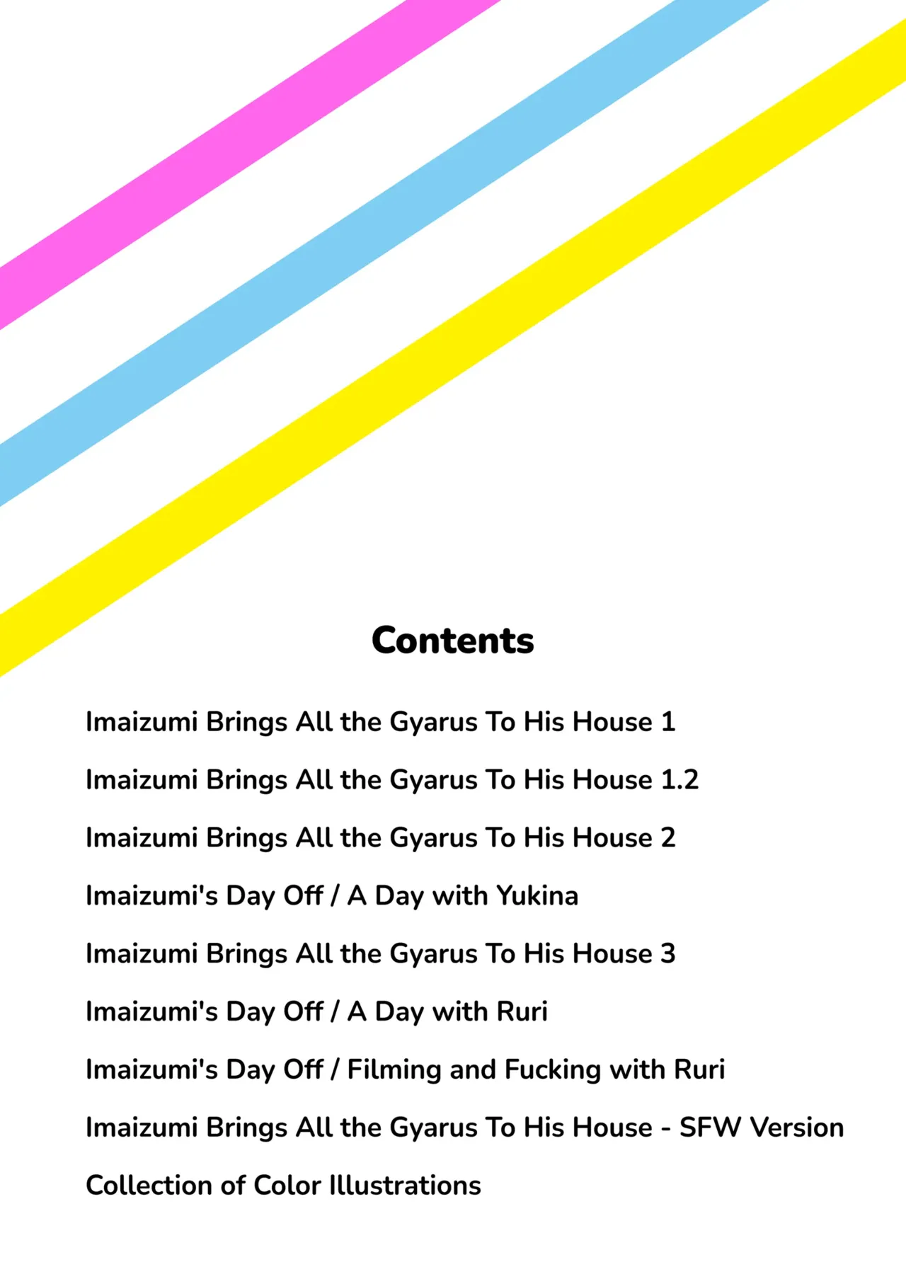 Imaizumi Brings All The Gyarus To His House 6 + Bonus Chapter 1 - page 2