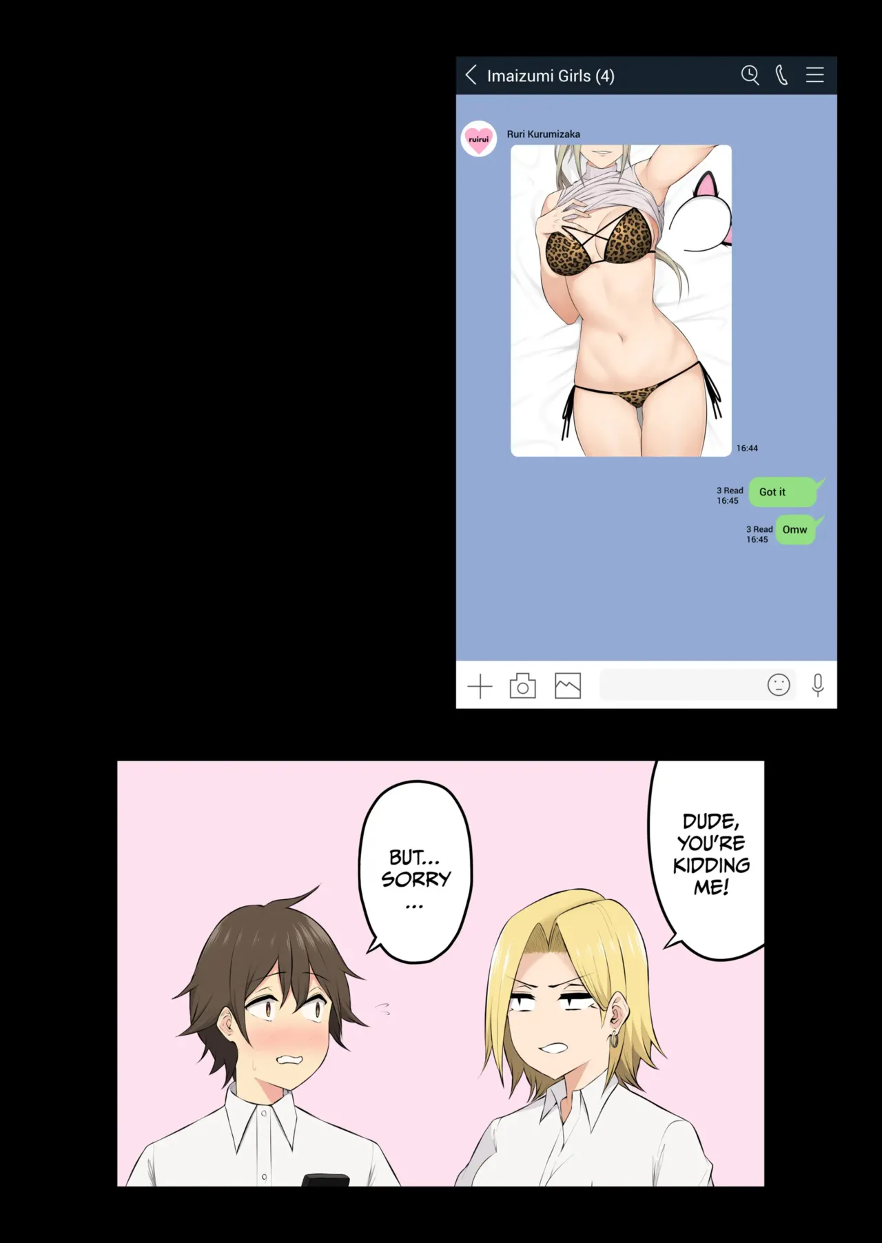 Imaizumi Brings All The Gyarus To His House 6 + Bonus Chapter 1 - page 249