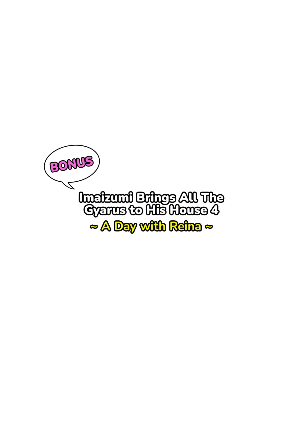 Imaizumi Brings All The Gyarus To His House 6 + Bonus Chapter 1 - page 333