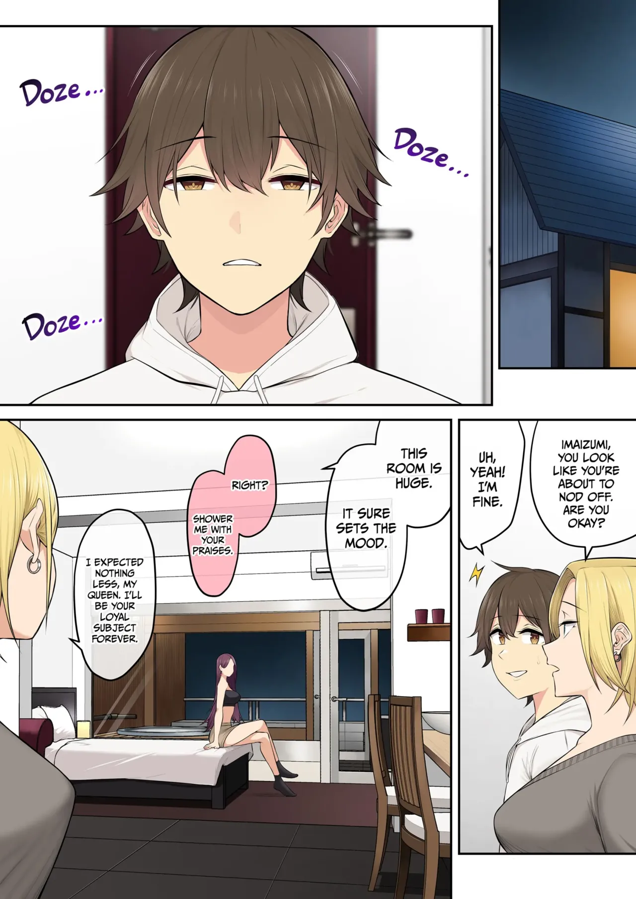 Imaizumi Brings All The Gyarus To His House 6 + Bonus Chapter 1 - page 350