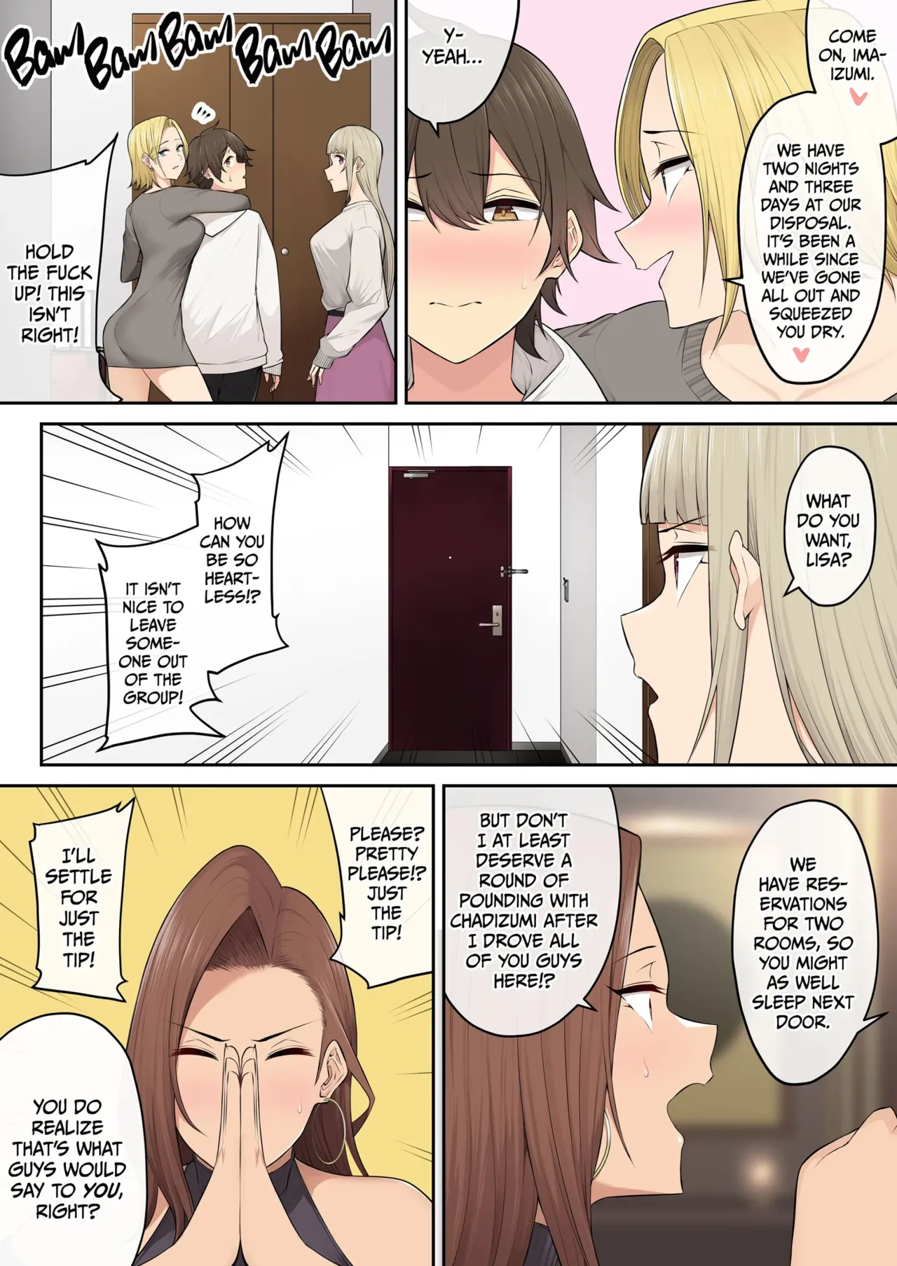 Imaizumi Brings All The Gyarus To His House 6 + Bonus Chapter 1 - page 351
