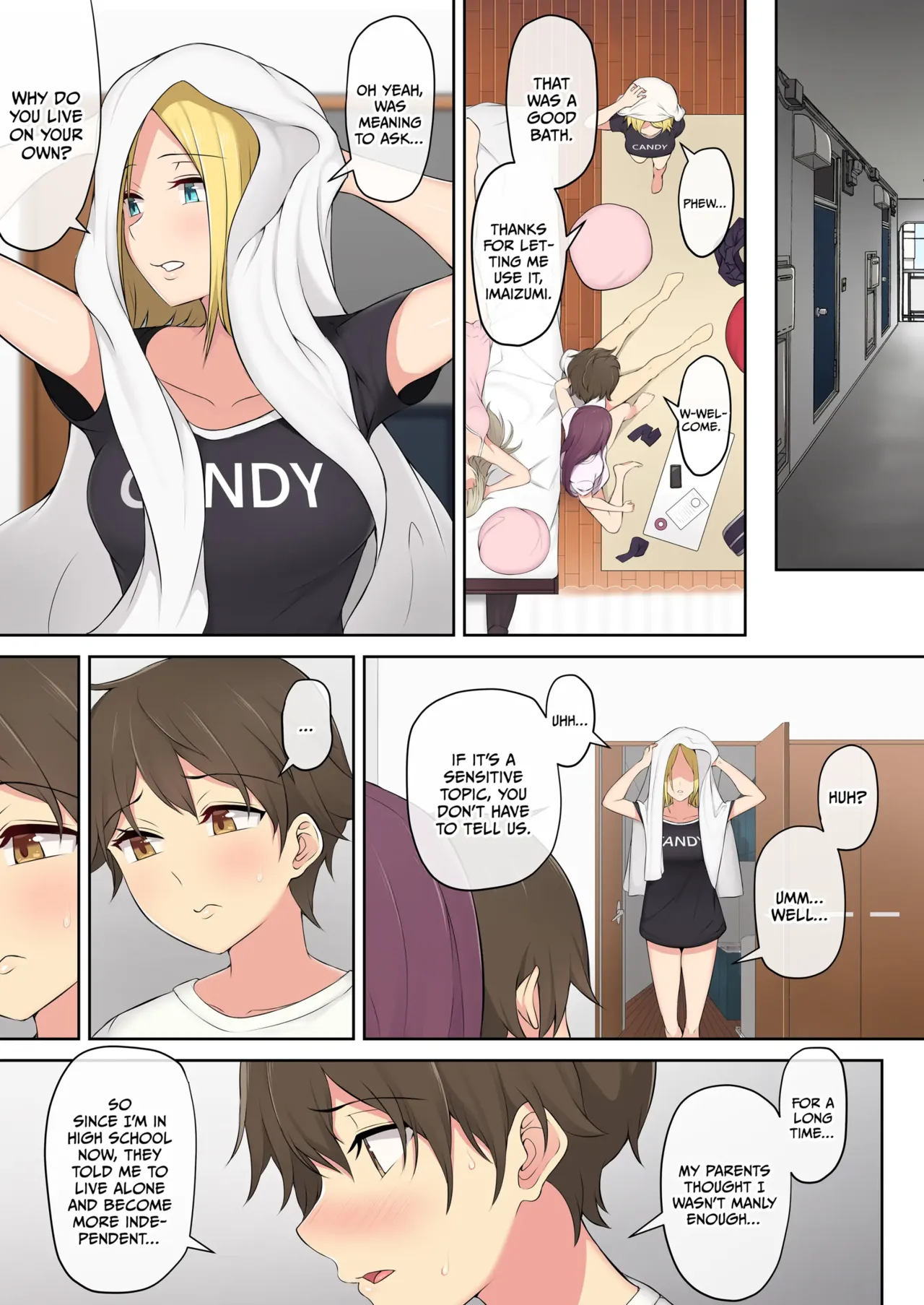 Imaizumi Brings All The Gyarus To His House 6 + Bonus Chapter 1 - page 52