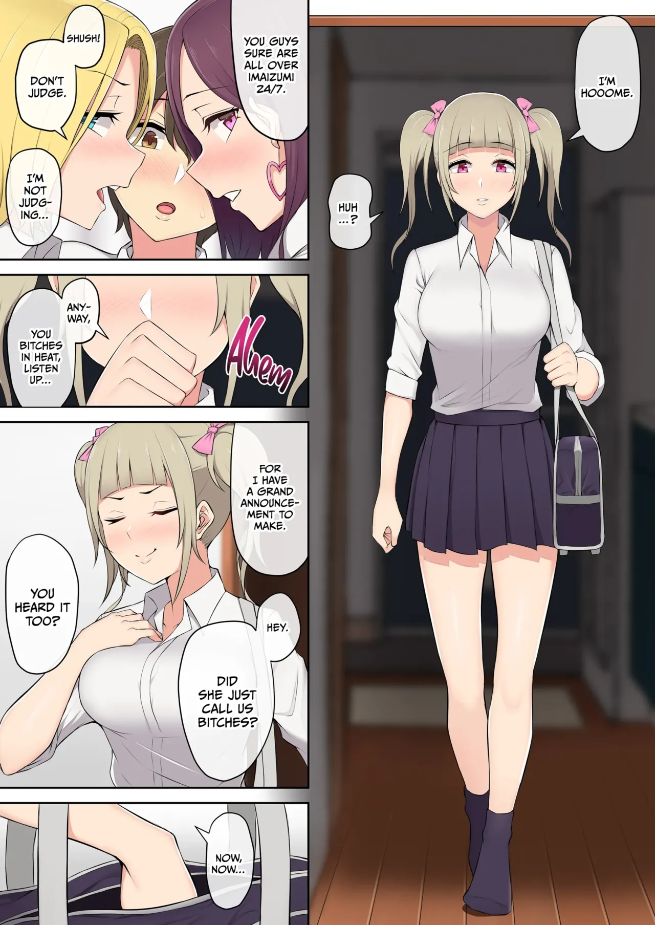 Imaizumi Brings All The Gyarus To His House 6 + Bonus Chapter 1 - page 79