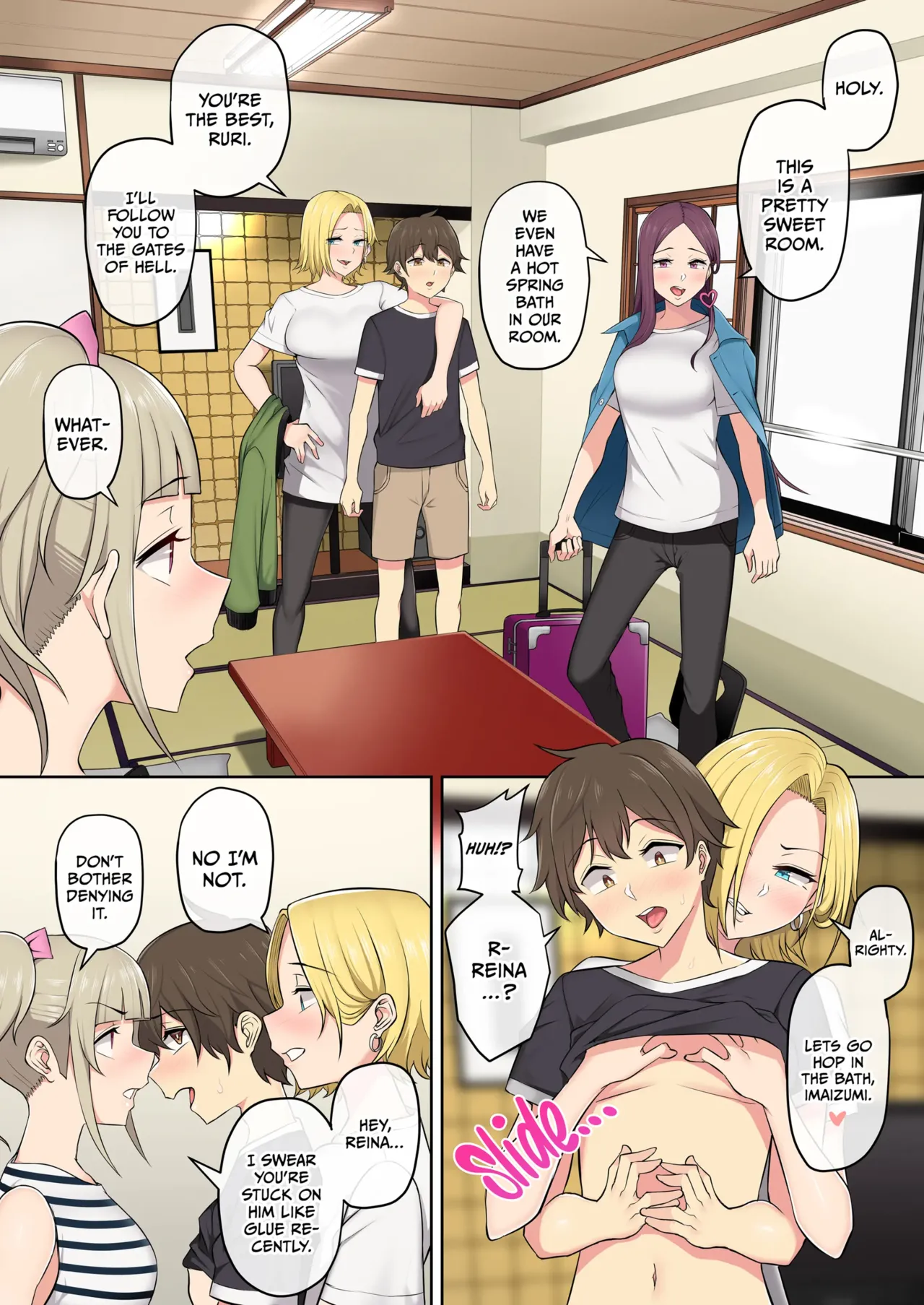 Imaizumi Brings All The Gyarus To His House 6 + Bonus Chapter 1 - page 89