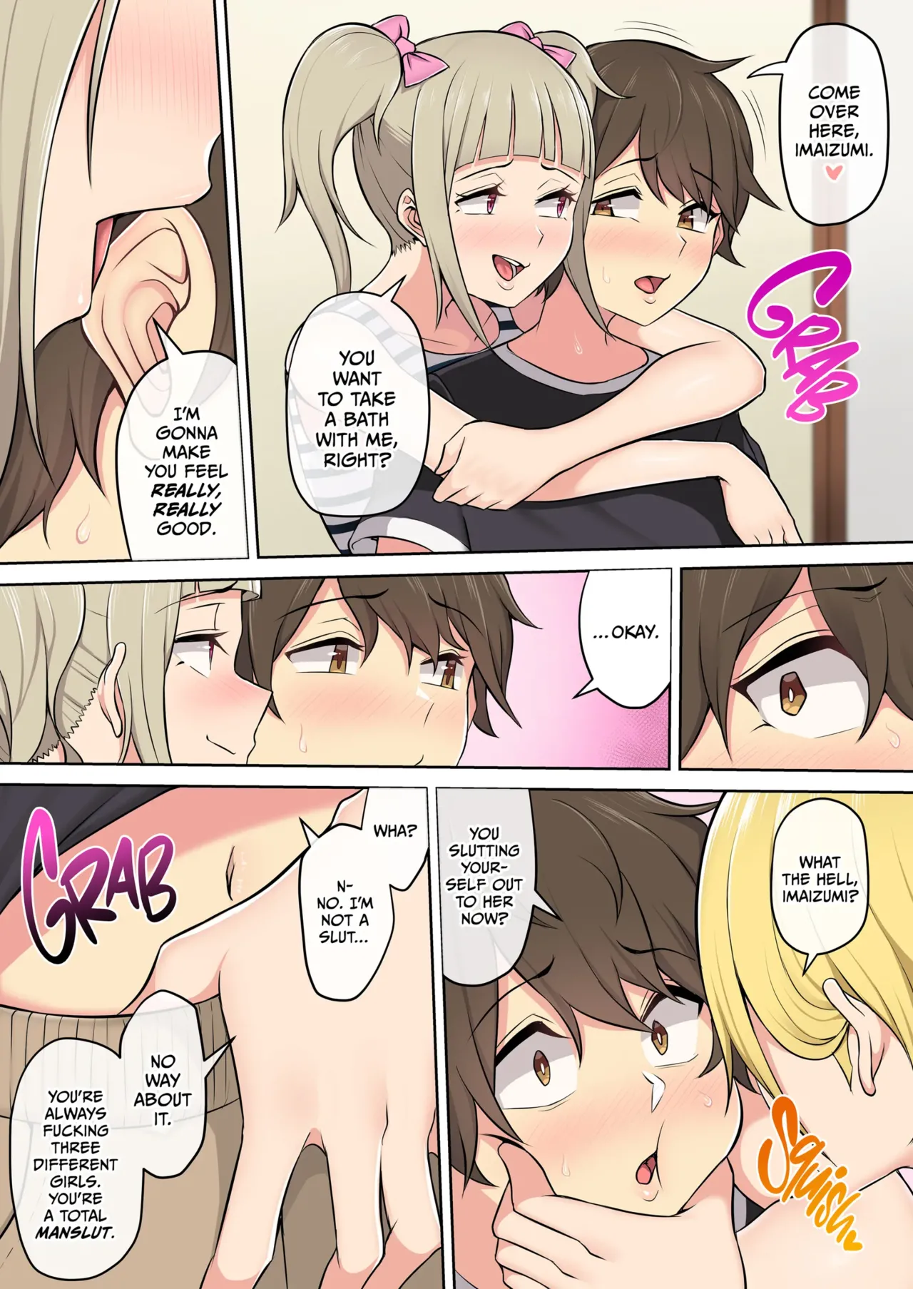 Imaizumi Brings All The Gyarus To His House 6 + Bonus Chapter 1 - page 90