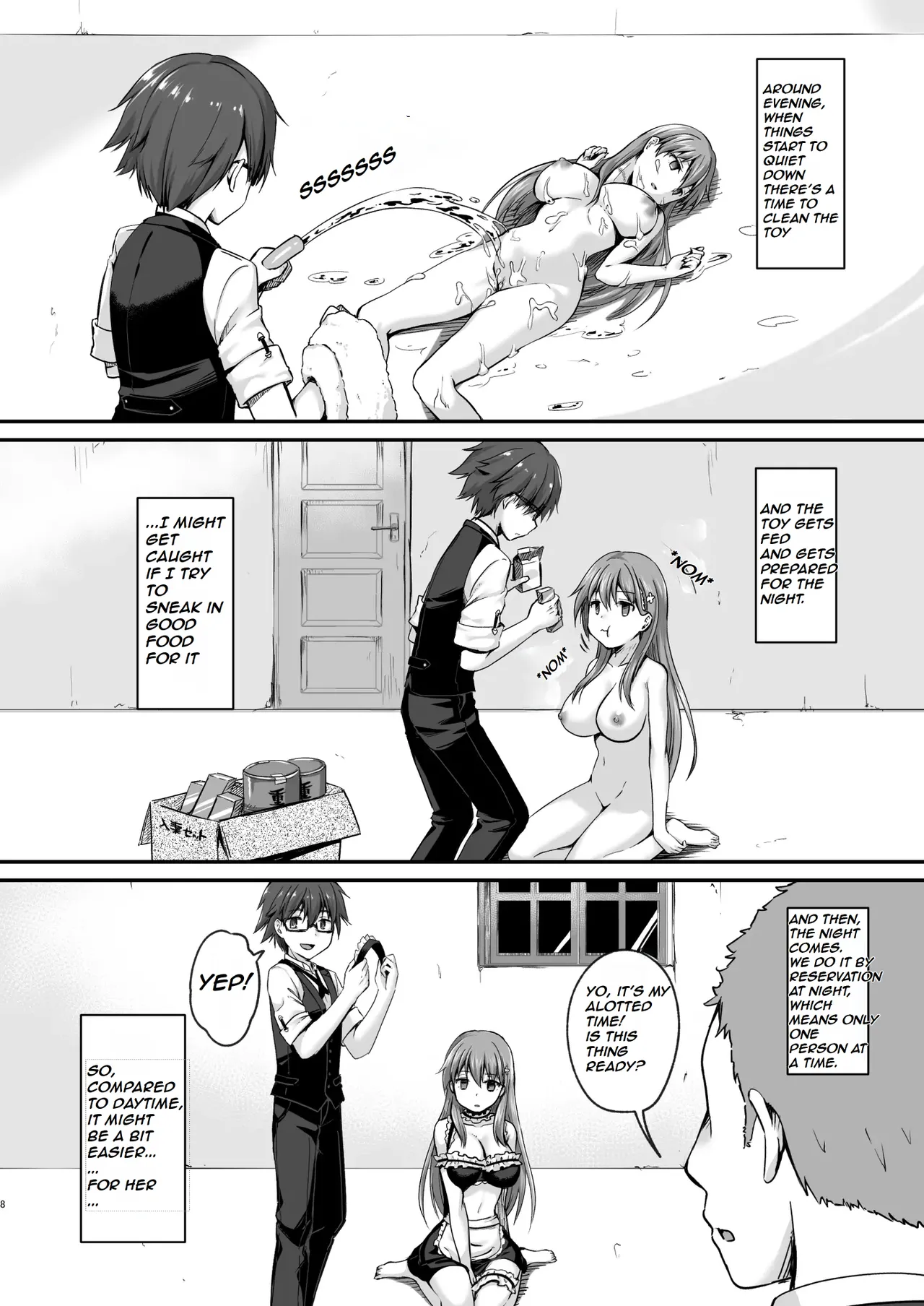 The Story of the Now Mindbroken HighSchool Girl Idol Being Use As A Fucktoy ~~ Kowareta X-sai Joshikousei Idol ga Onaho Toshite Sanzan ni Tsukawareru Hon Chapter 1 - page 9