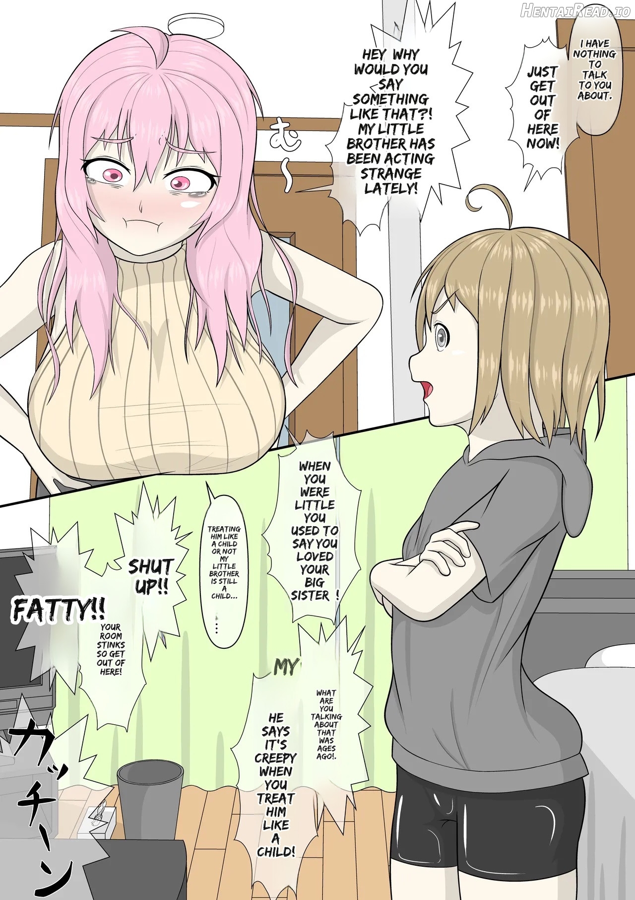 Hypnosis App With A BroCon Futanari Sister Chapter 1 - page 4
