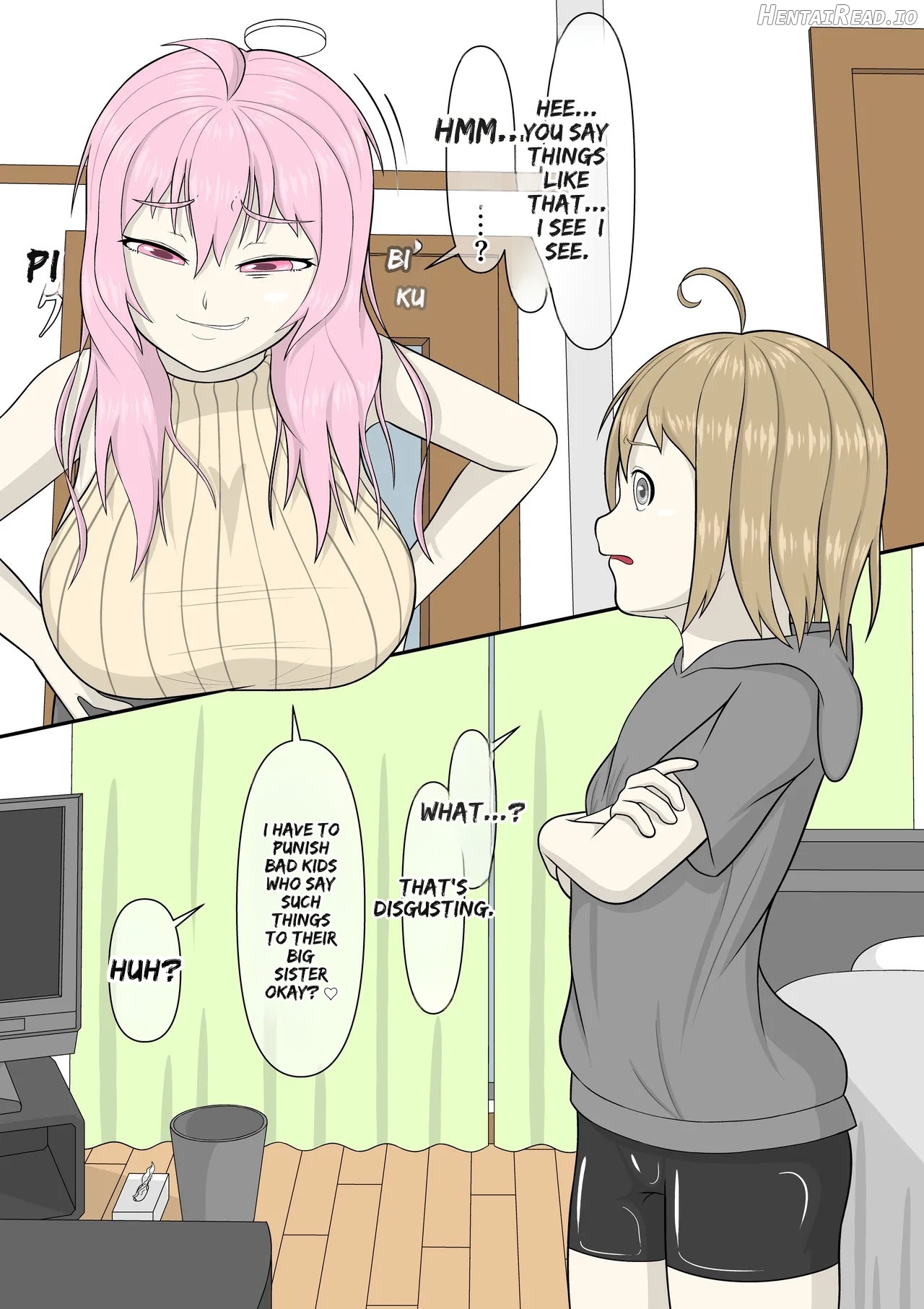 Hypnosis App With A BroCon Futanari Sister Chapter 1 - page 5