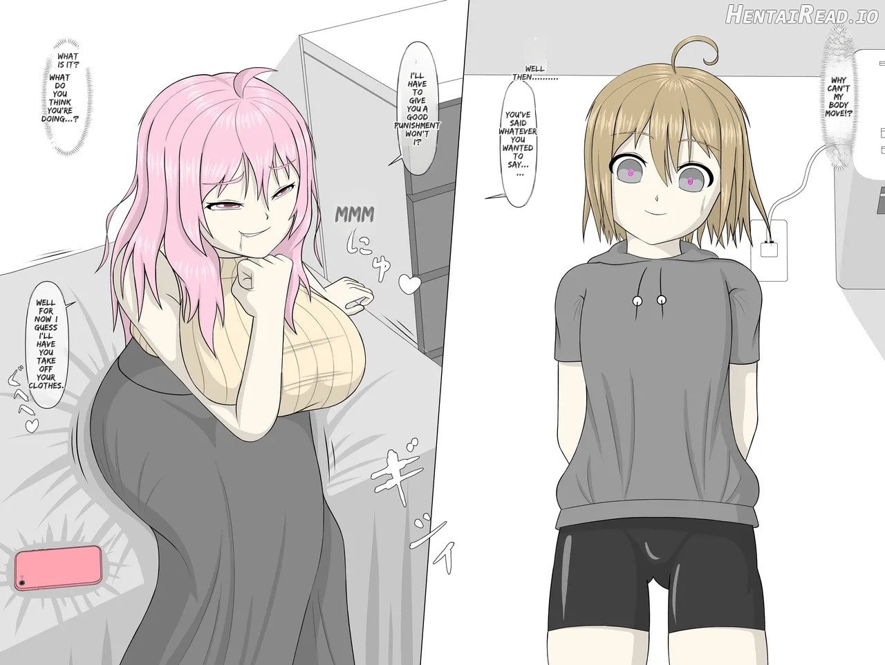 Hypnosis App With A BroCon Futanari Sister Chapter 1 - page 9